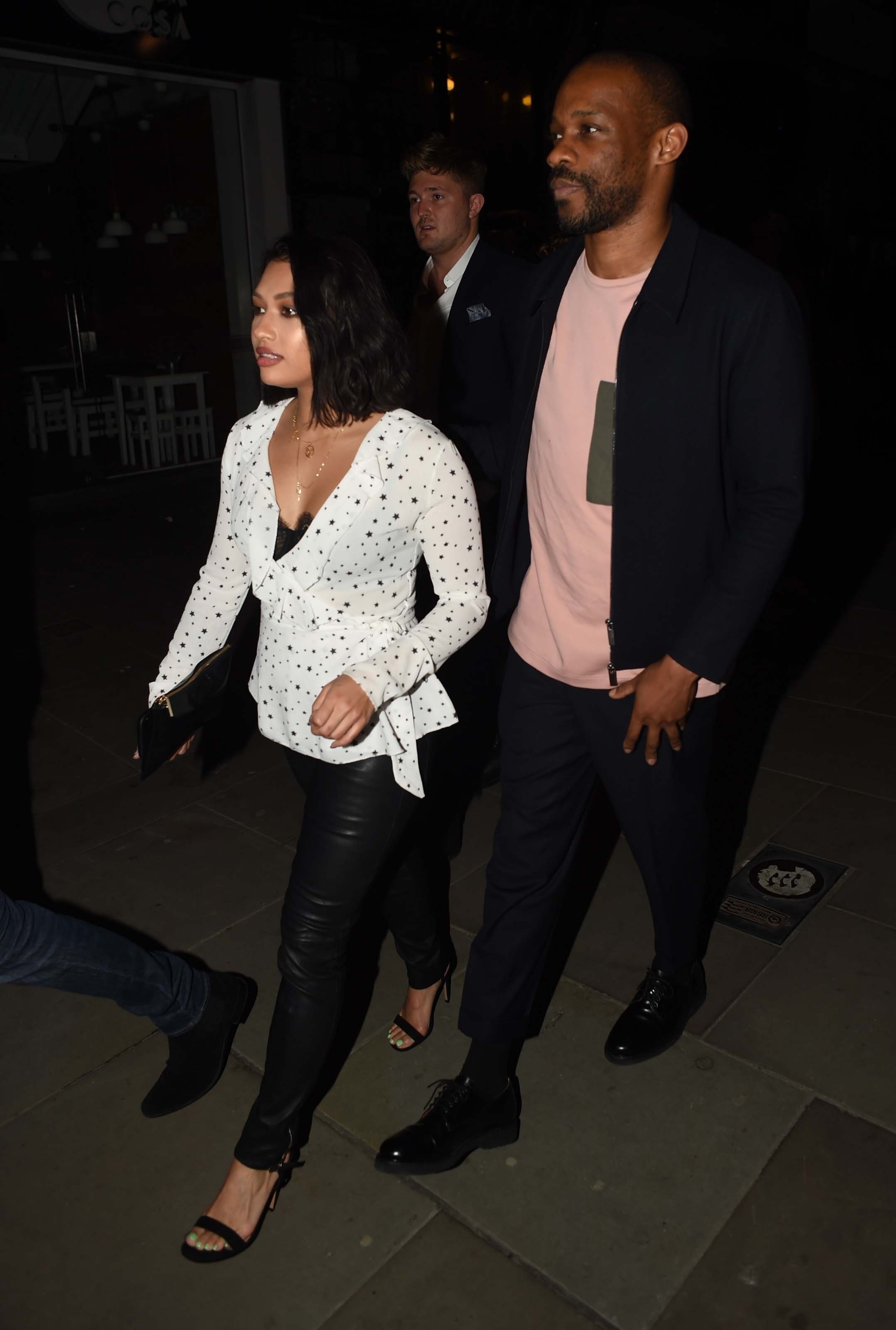 Vanessa White attends Jamie Lomas birthday