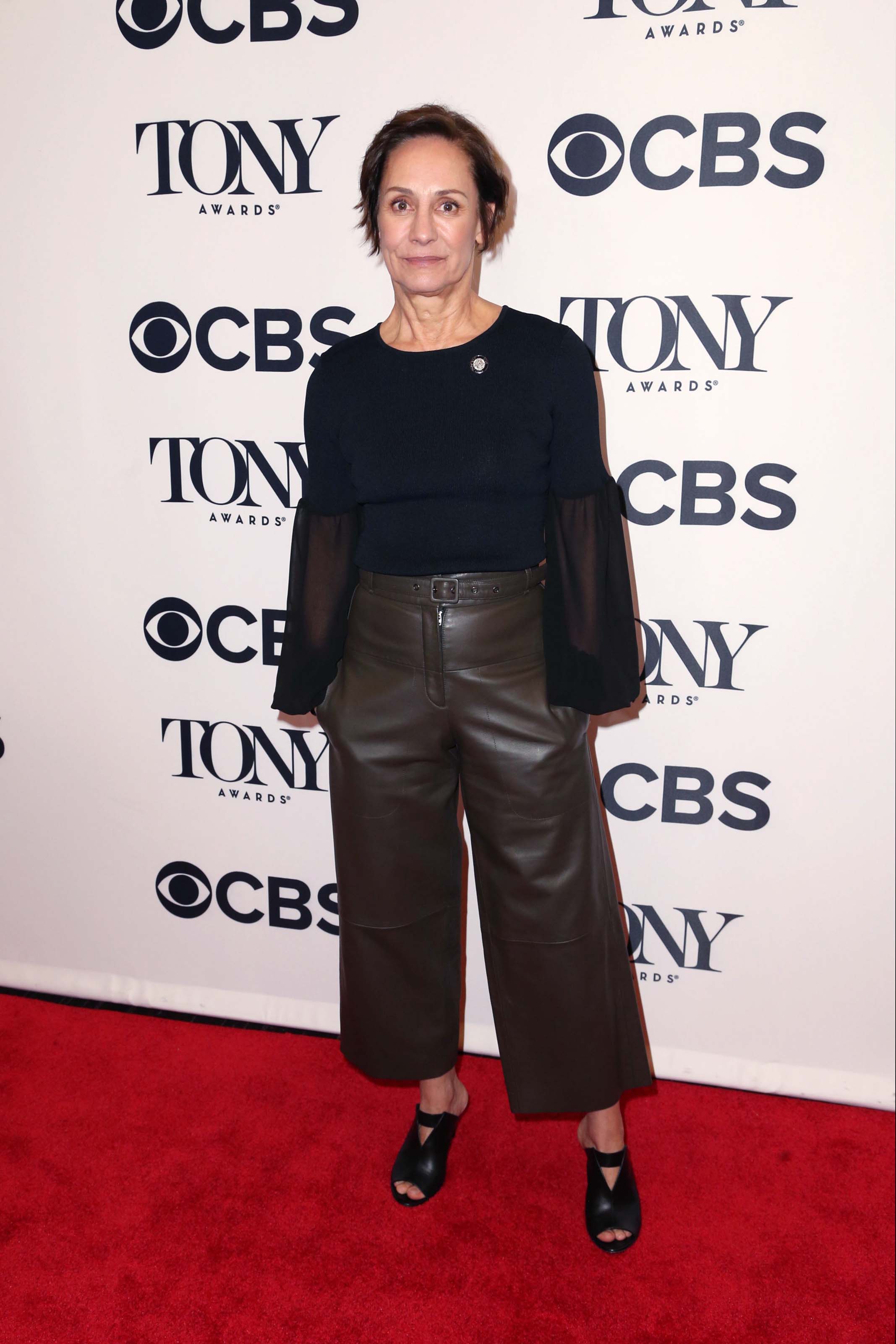 Laurie Metcalf attends Tony Awards Nominees photocall