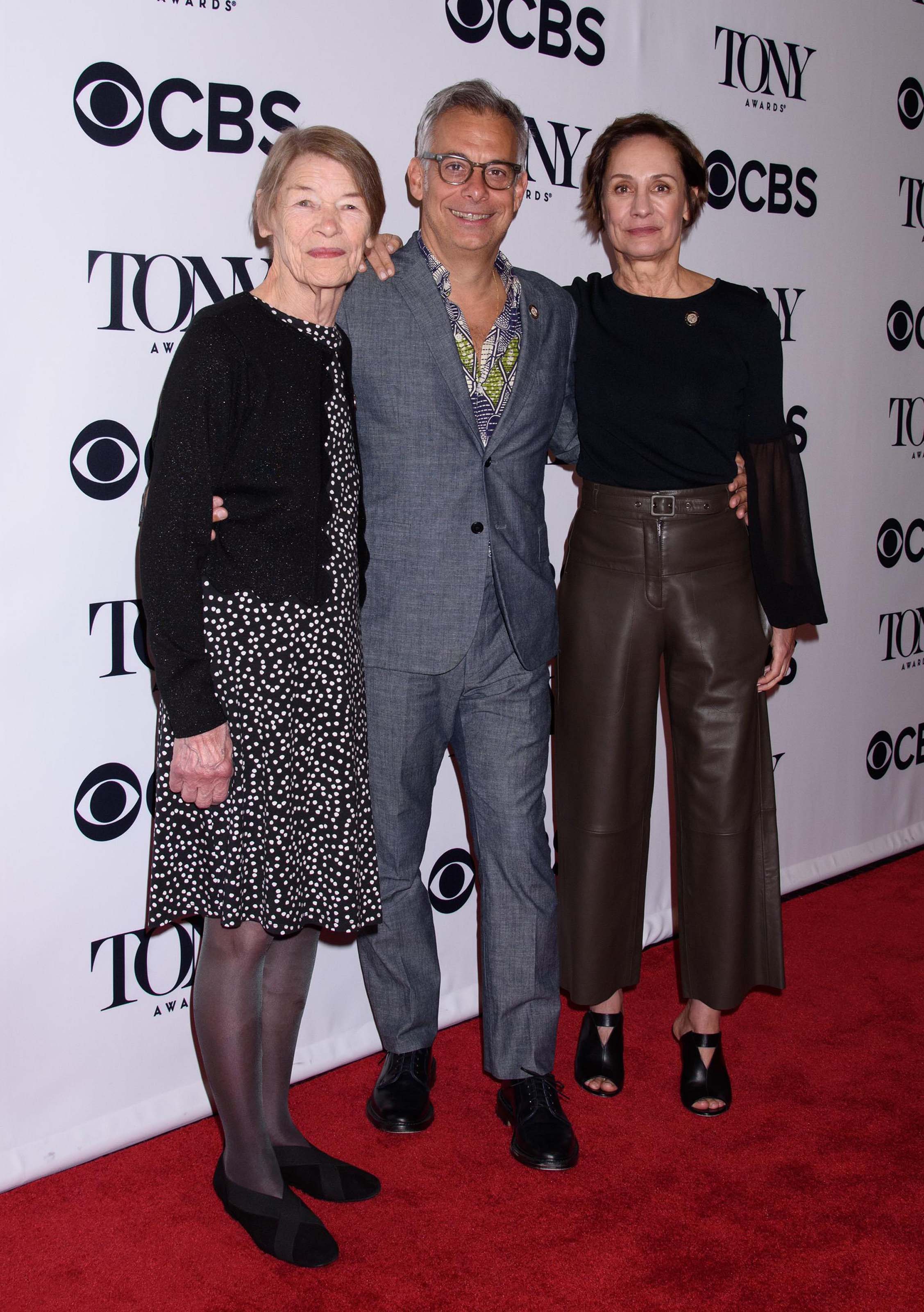 Laurie Metcalf attends Tony Awards Nominees photocall