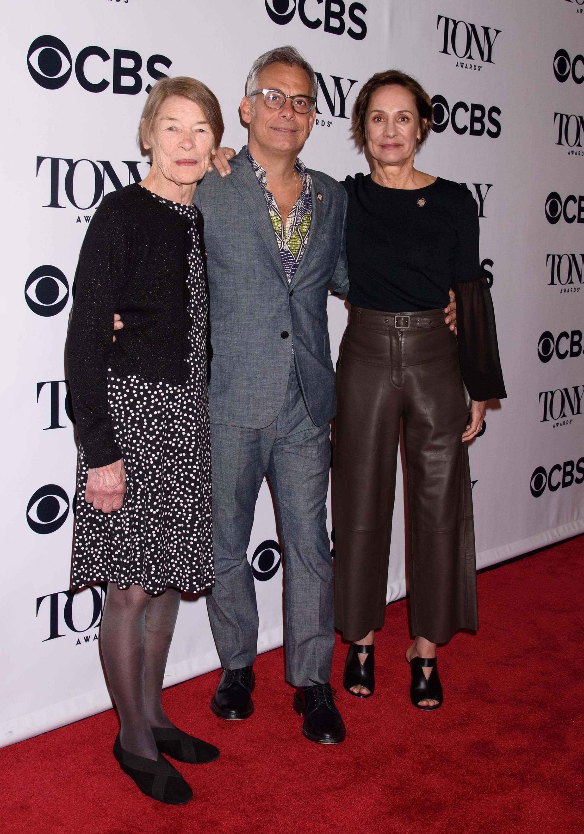 Laurie Metcalf attends Tony Awards Nominees photocall