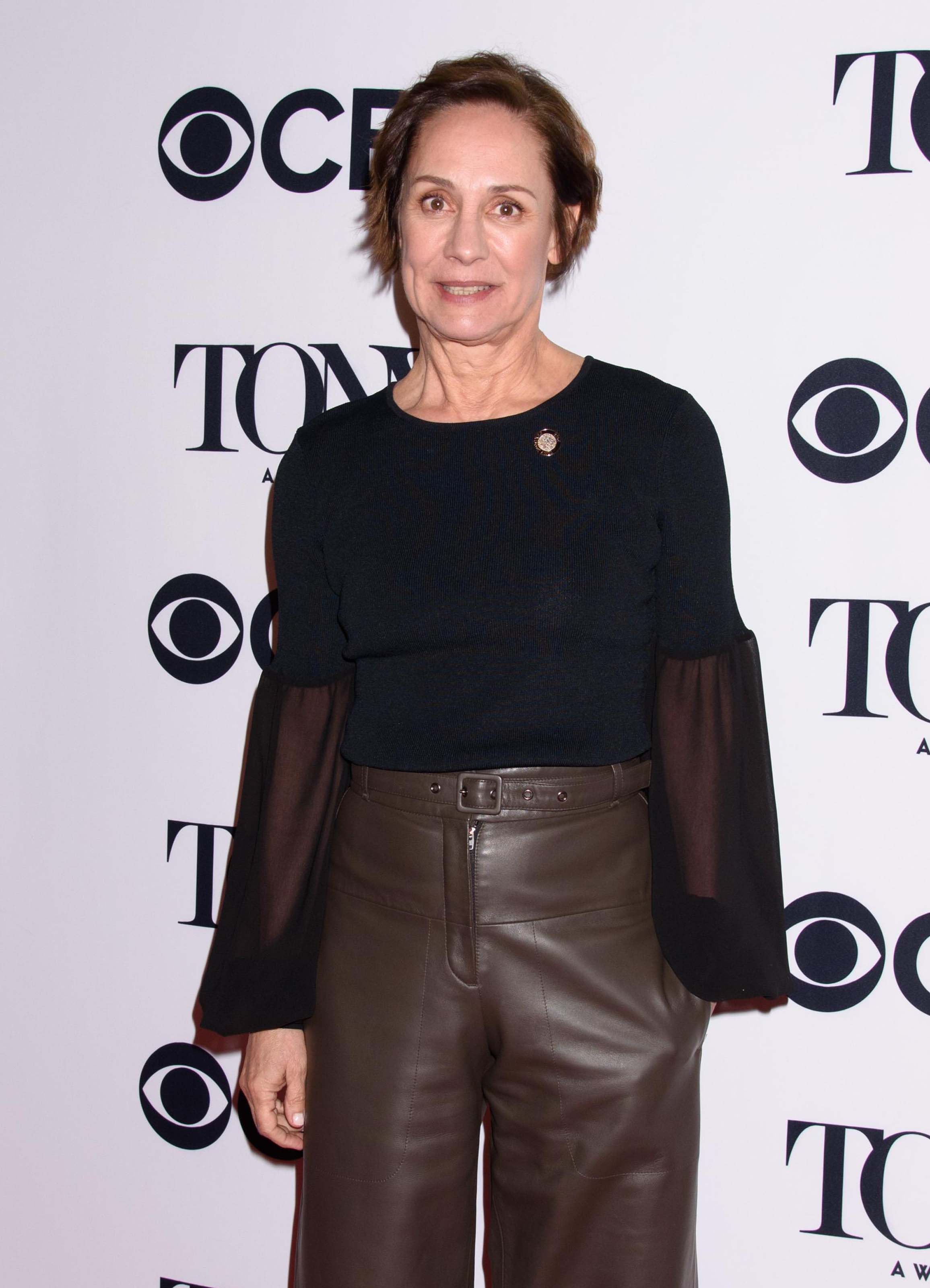 Laurie Metcalf attends Tony Awards Nominees photocall