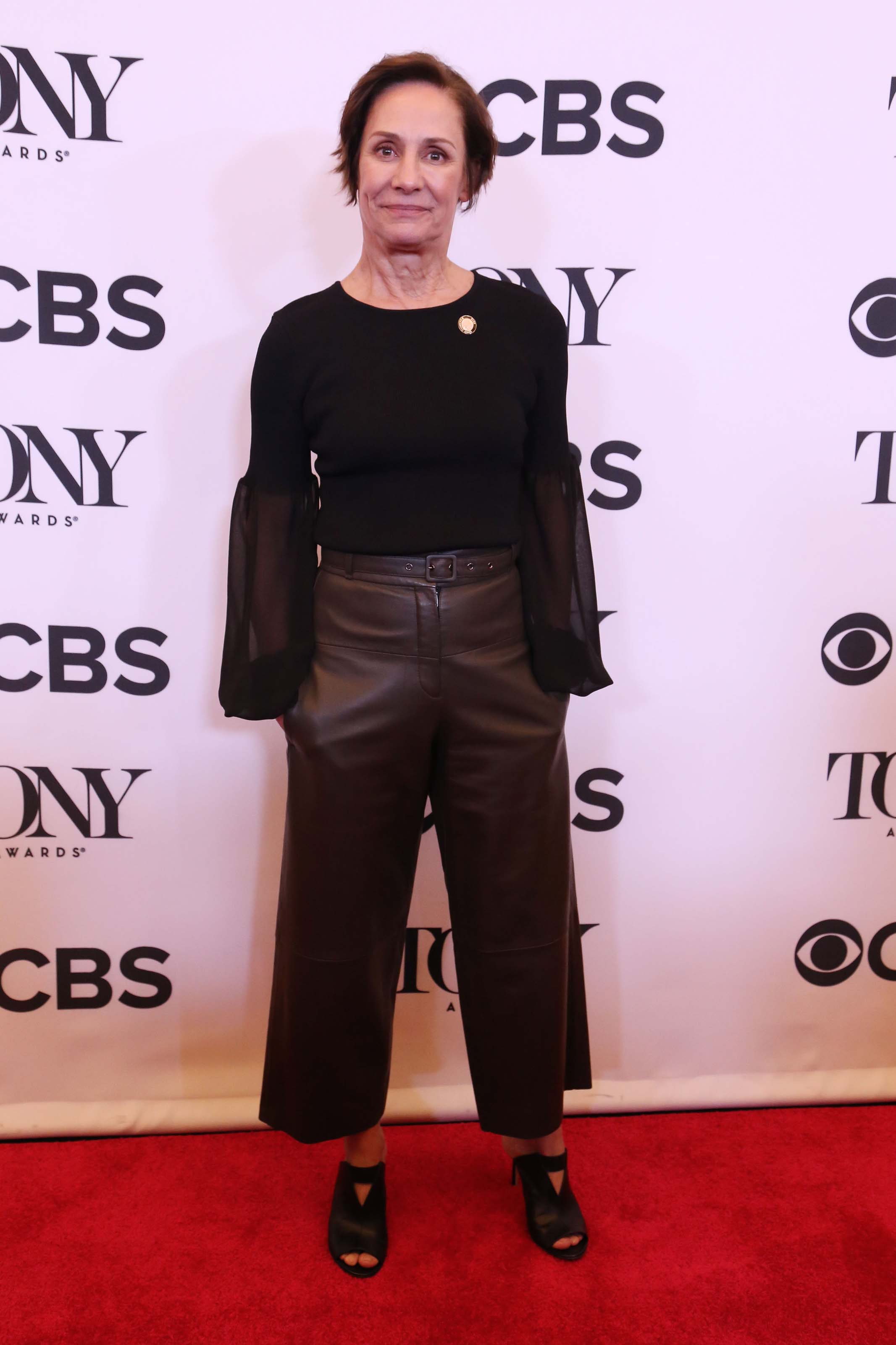 Laurie Metcalf attends Tony Awards Nominees photocall