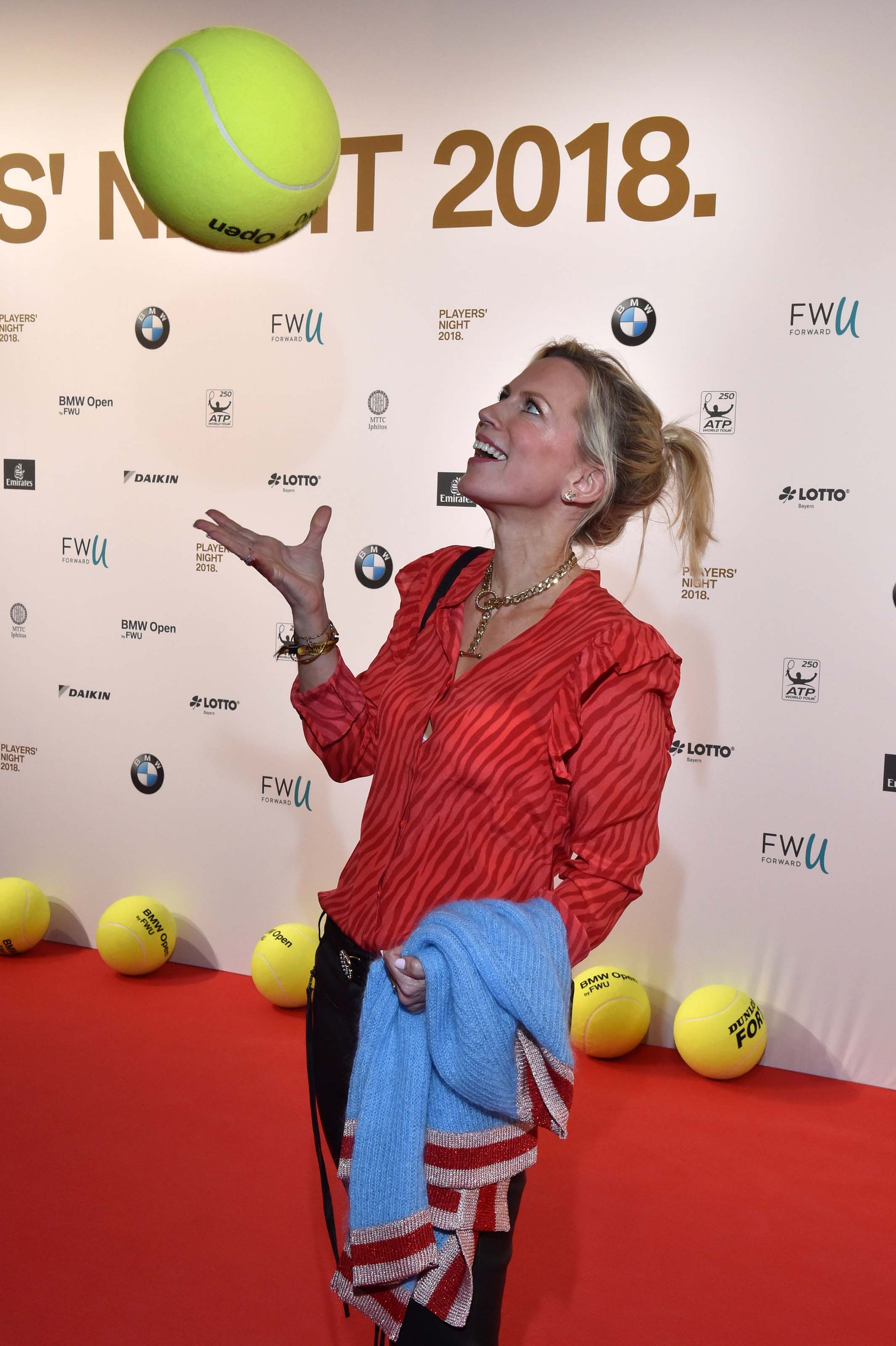 Tamara Grafin von Nayhaus attends Players Night der BMW Open