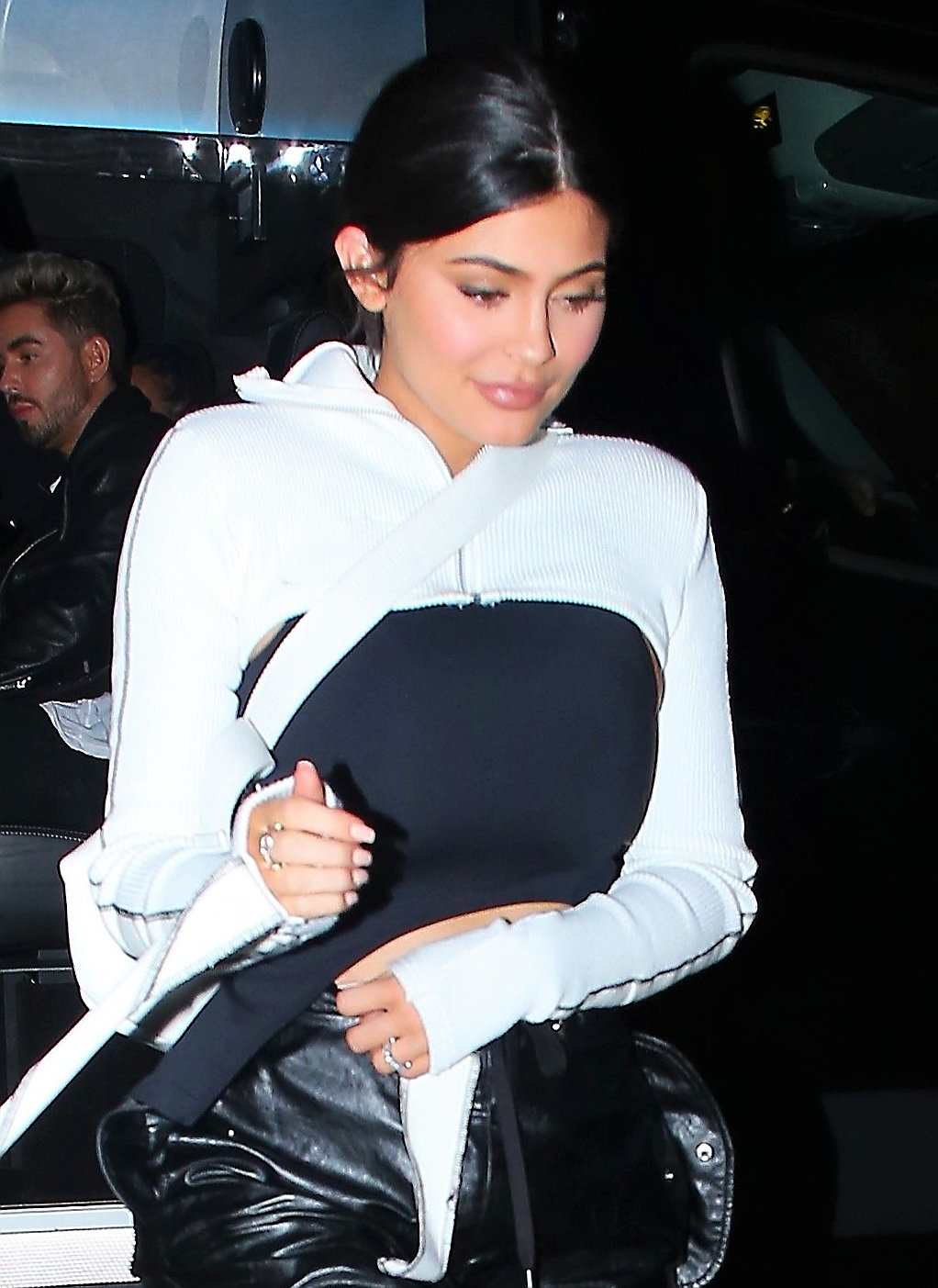 Kylie Jenner leaves Nobu