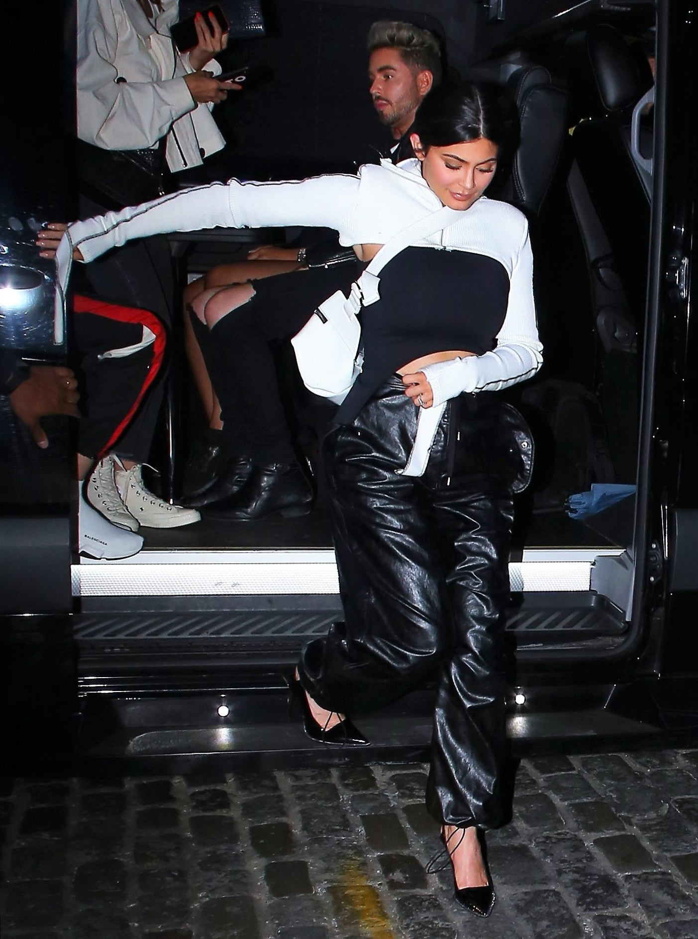 Kylie Jenner leaves Nobu