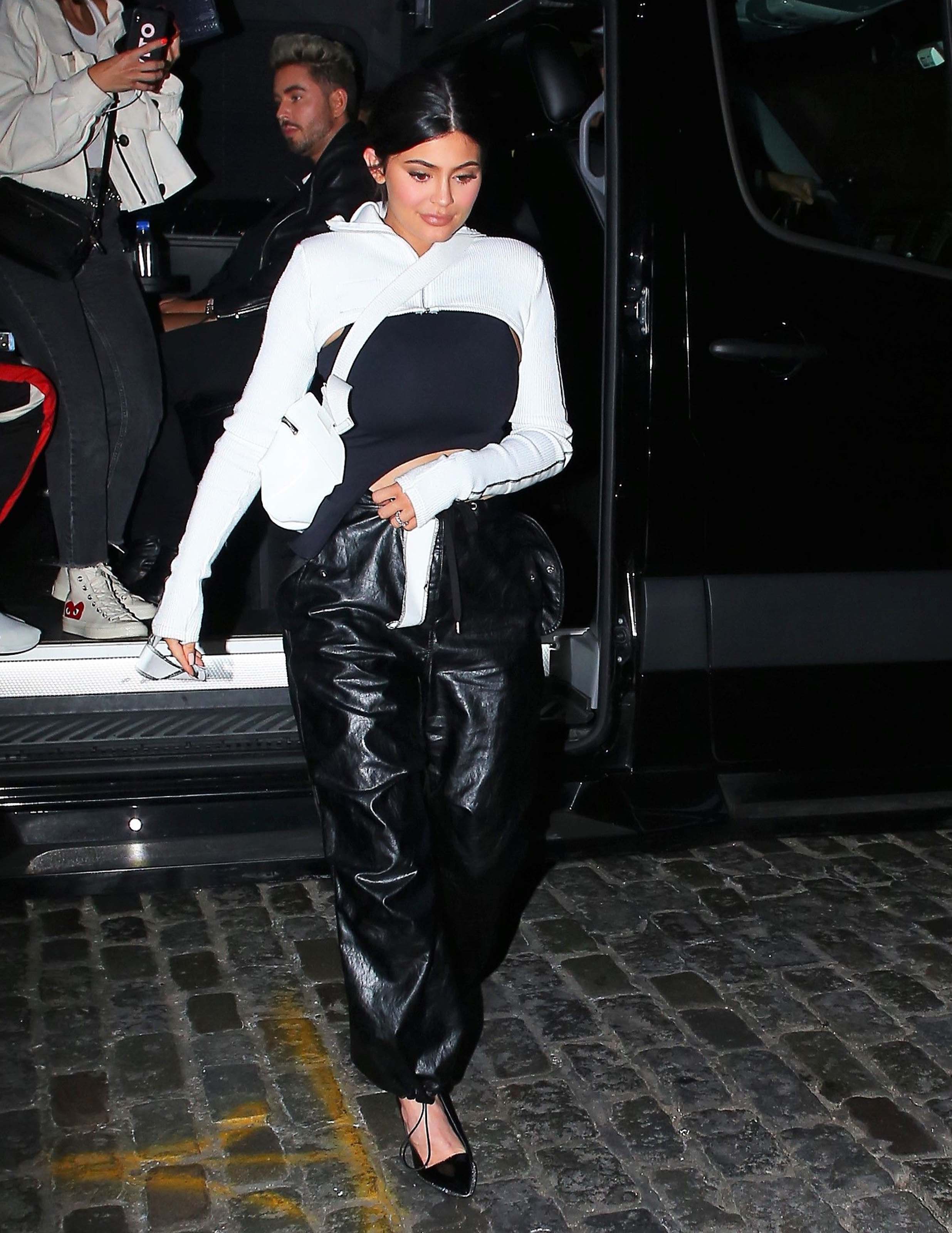 Kylie Jenner leaves Nobu