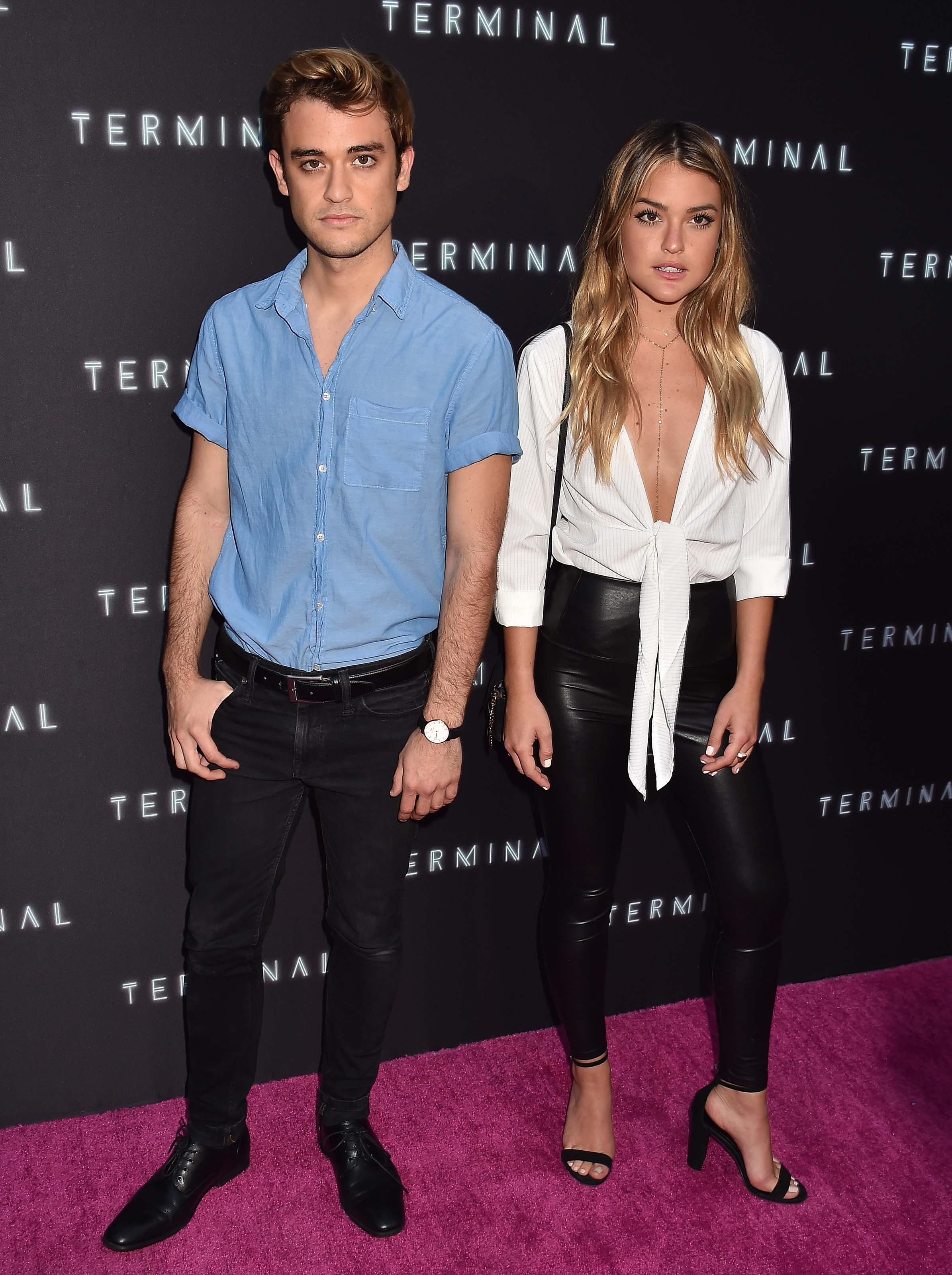 Valentina Genta attends Terminal film premiere