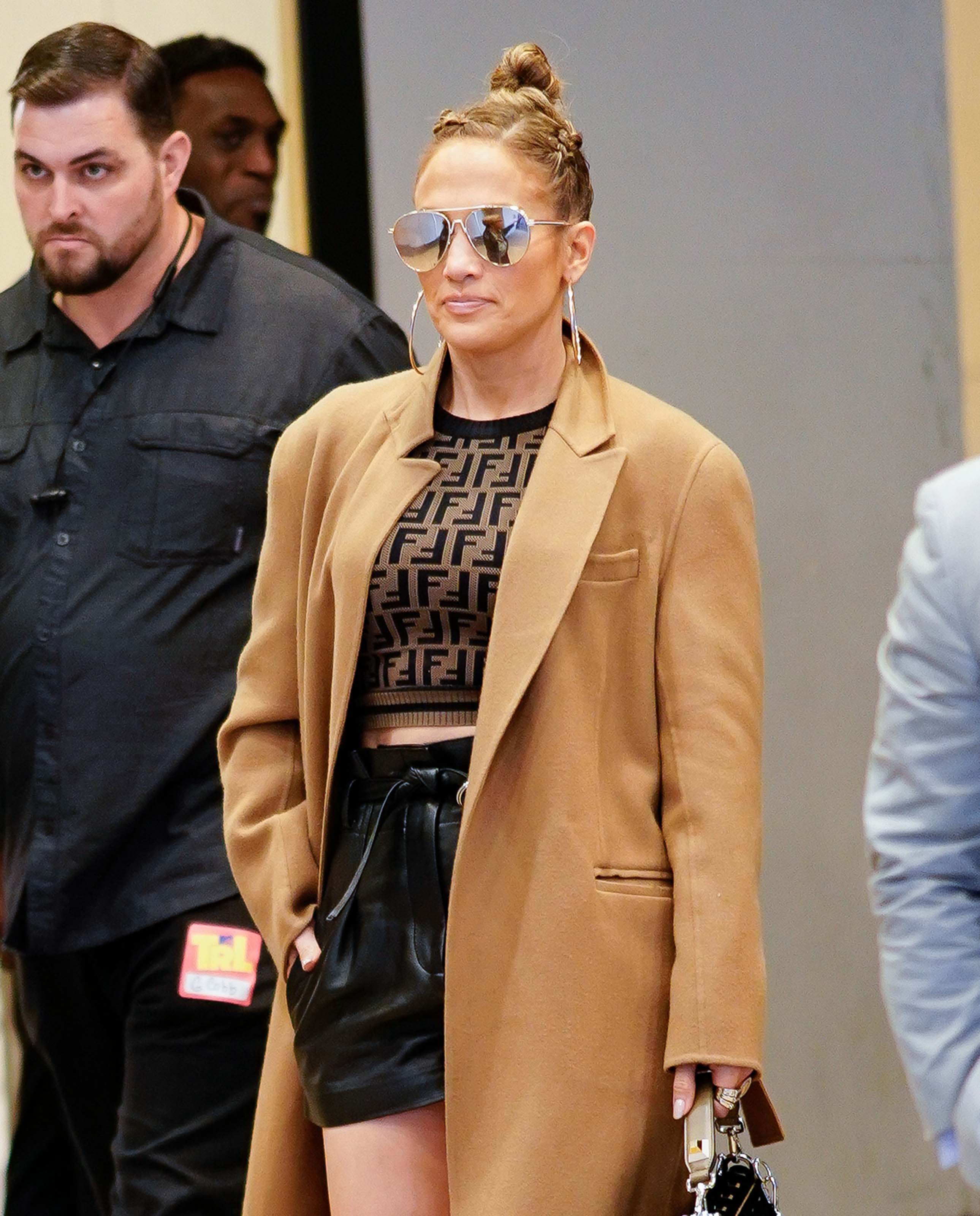 Jennifer Lopez at TRL in New York