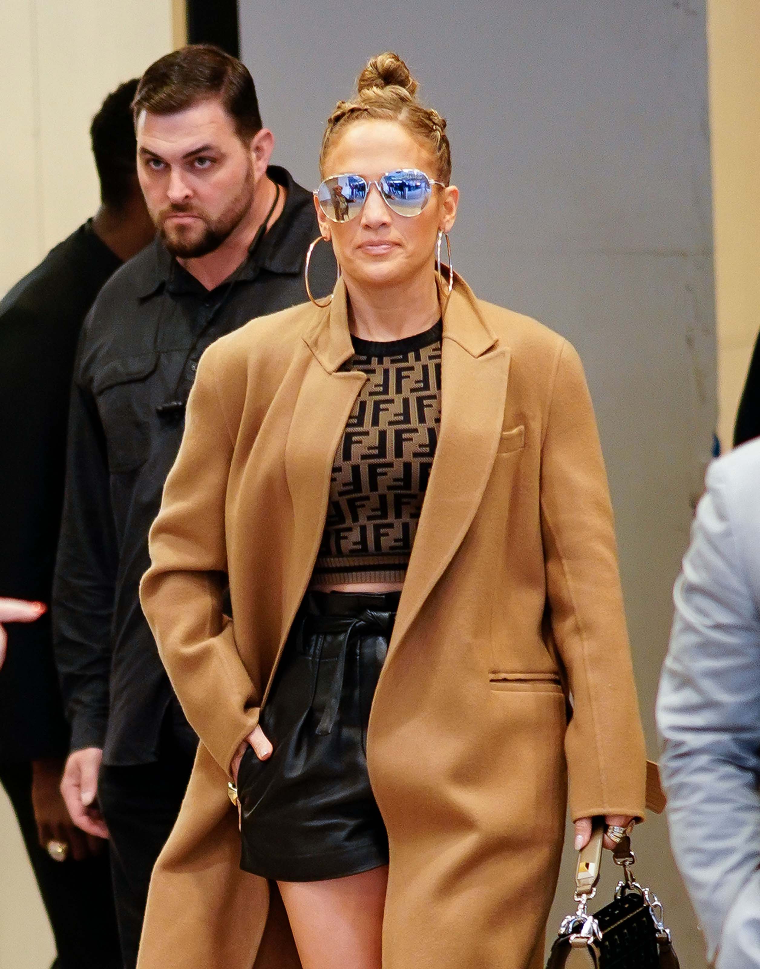Jennifer Lopez at TRL in New York