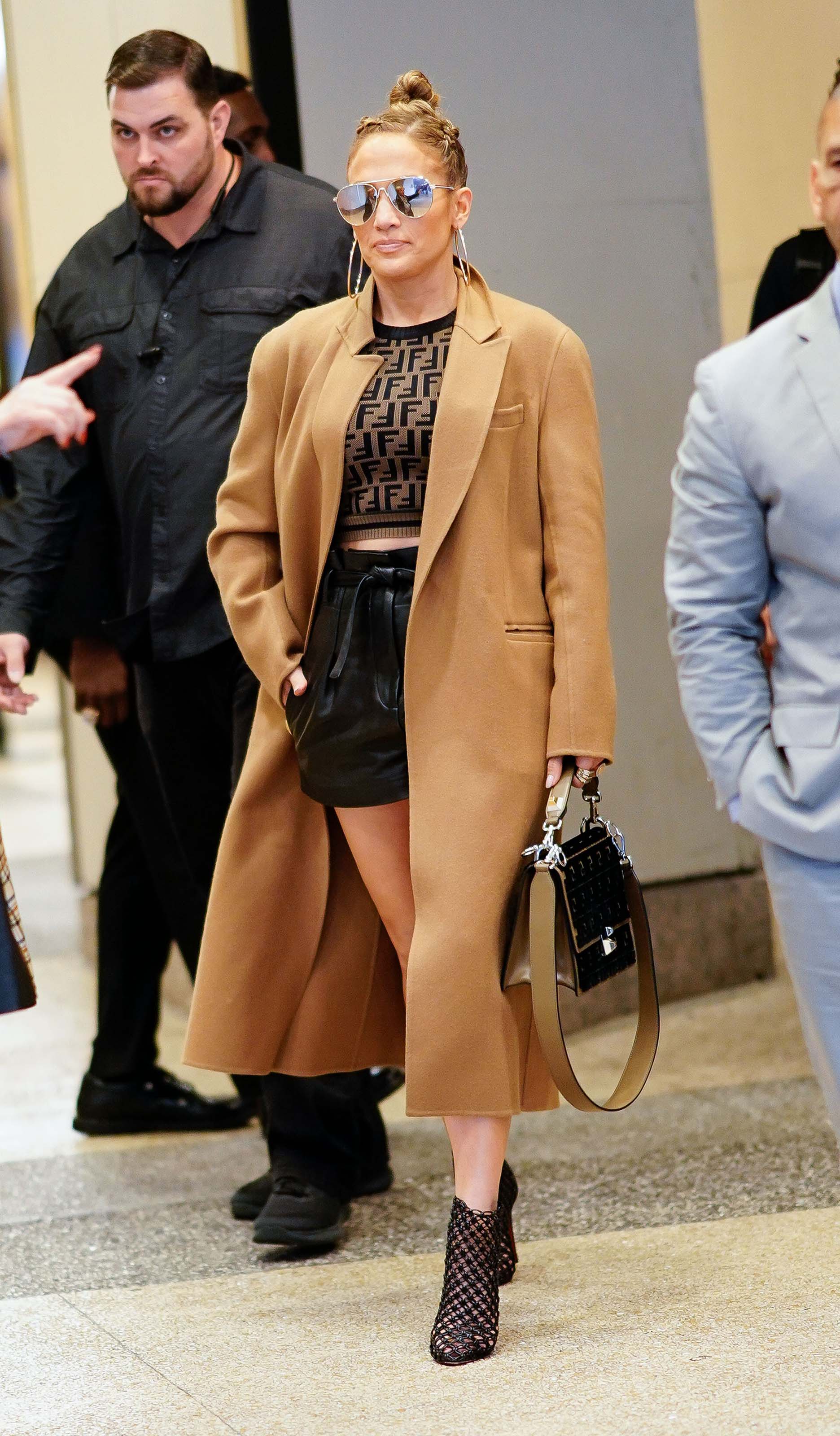 Jennifer Lopez at TRL in New York