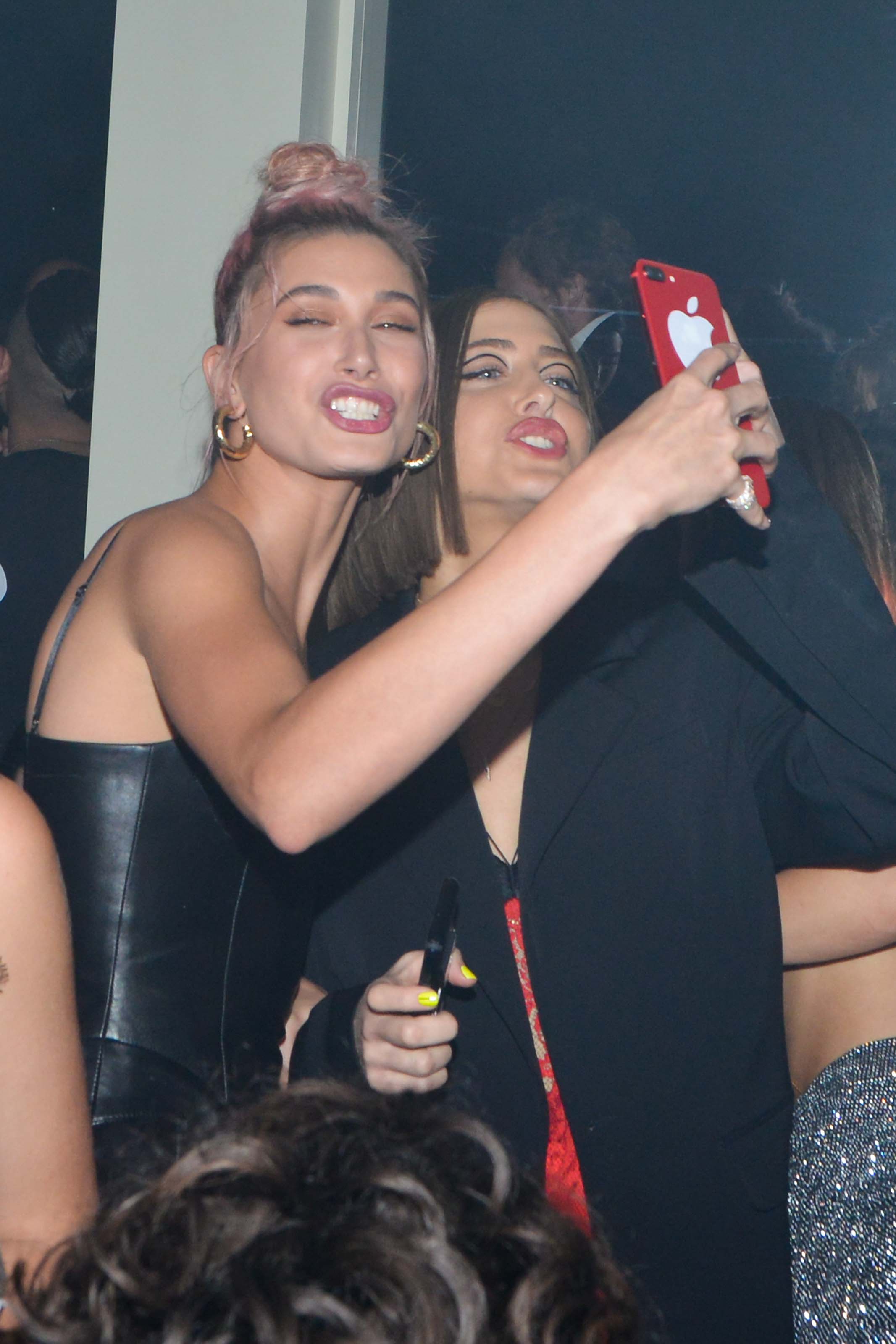 Hailey Baldwin attends Magnum Party