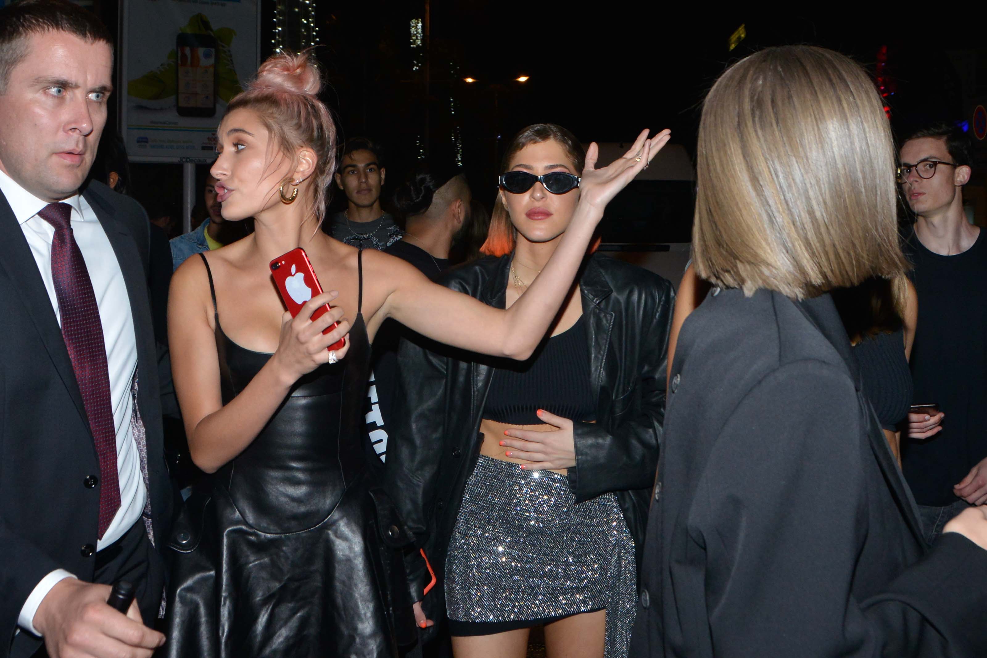 Hailey Baldwin attends Magnum Party