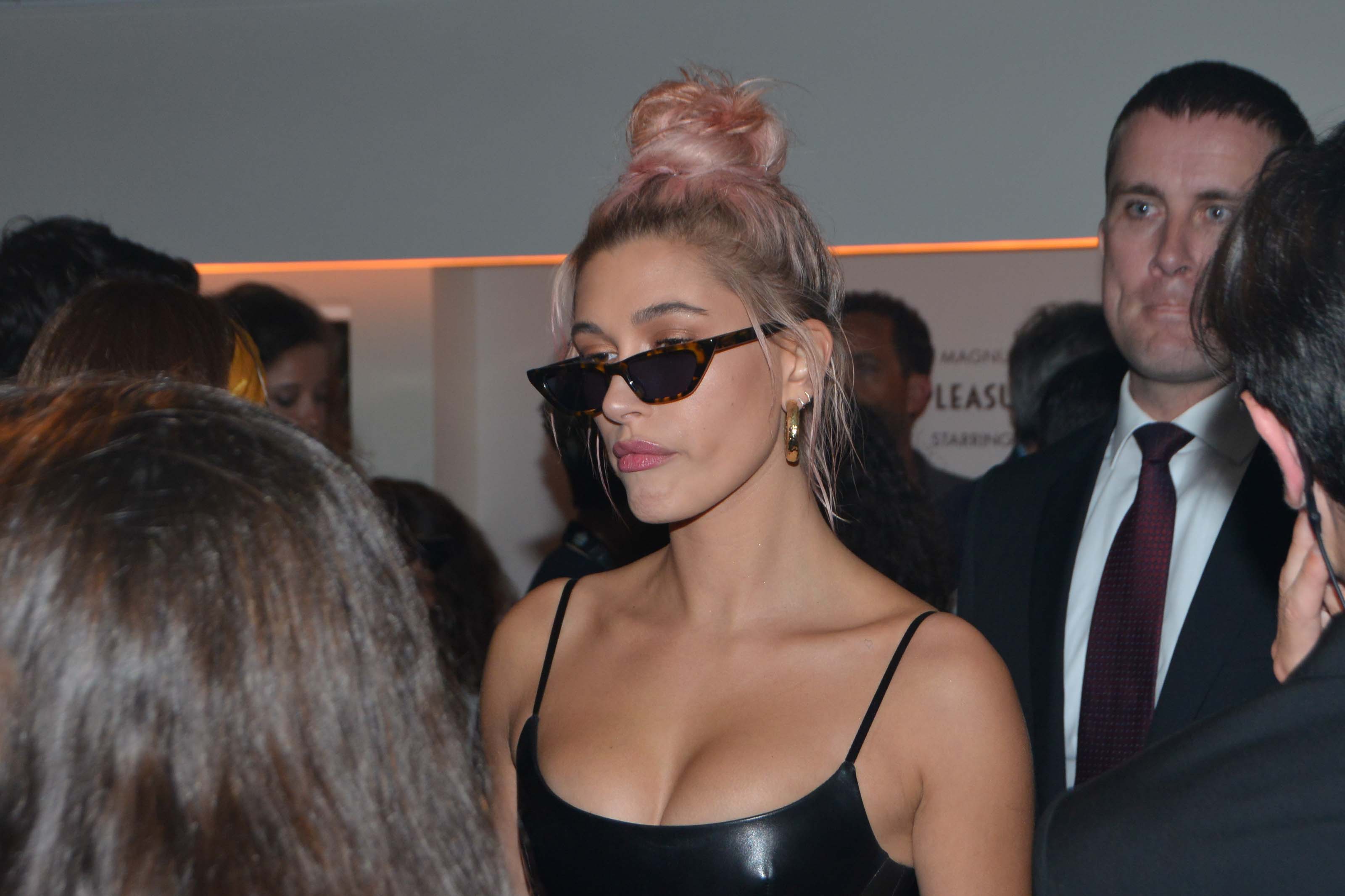 Hailey Baldwin attends Magnum Party