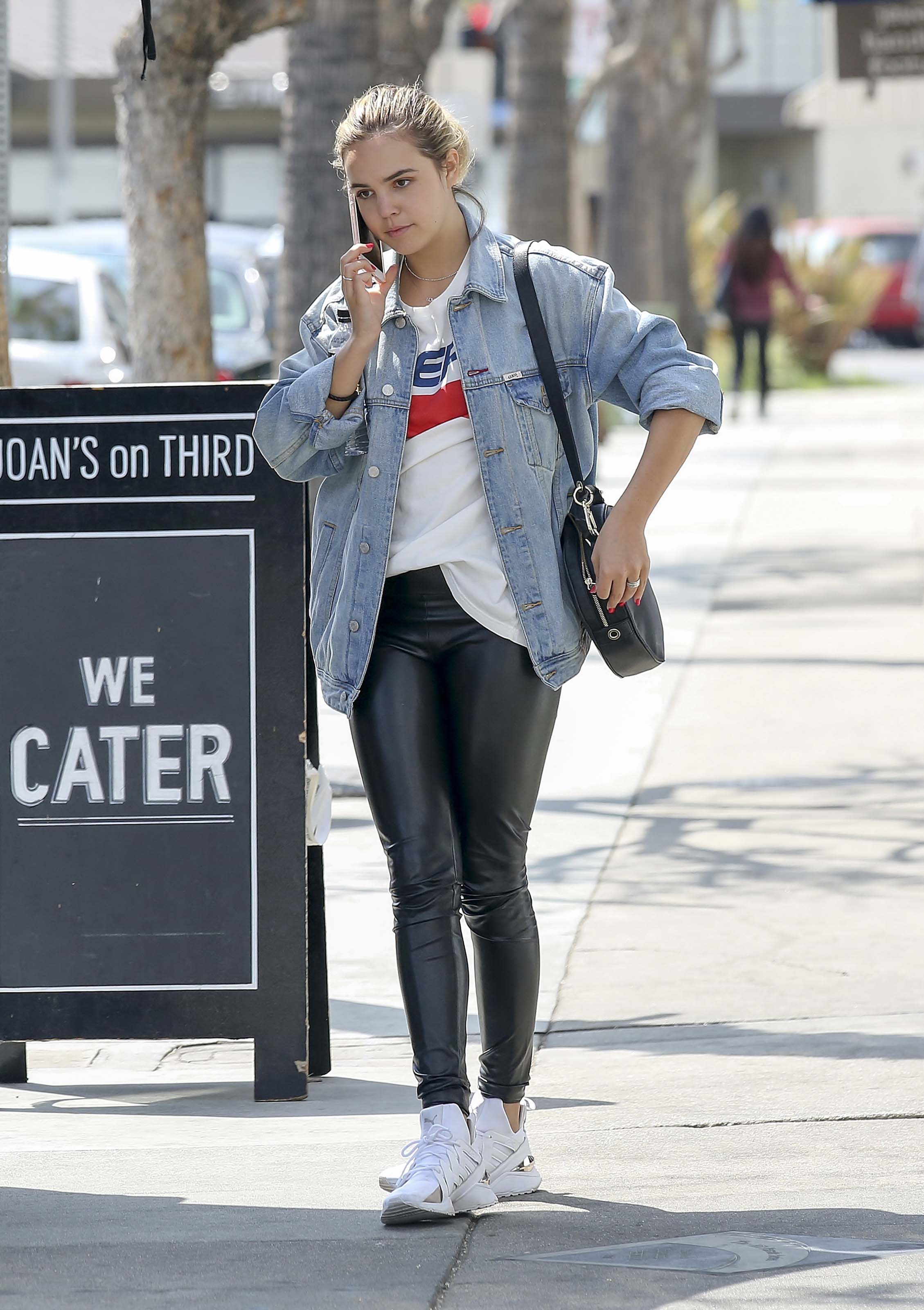 Bailee Madison leaving Joan’s on Third