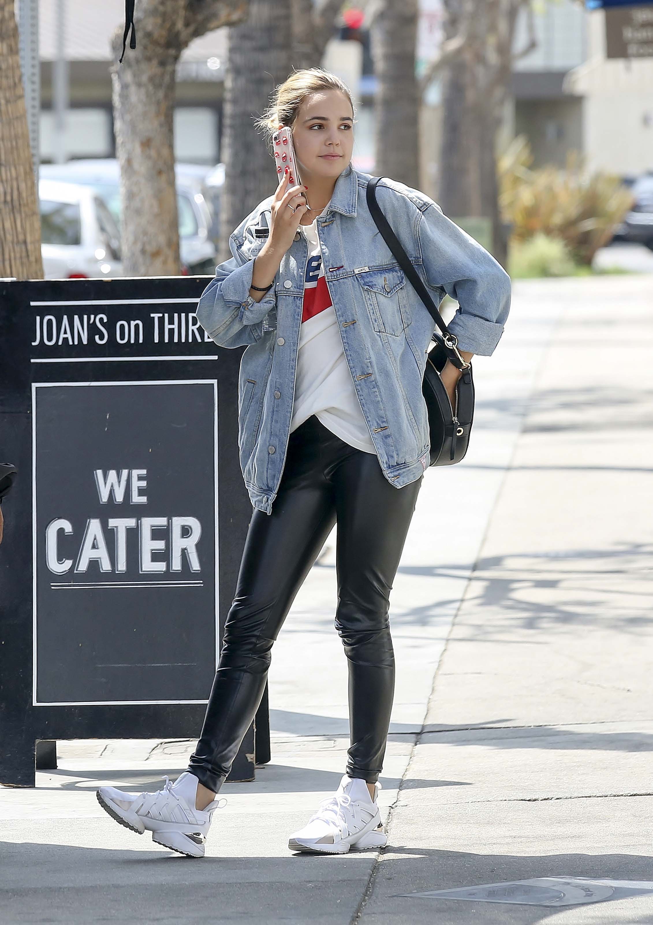 Bailee Madison leaving Joan’s on Third