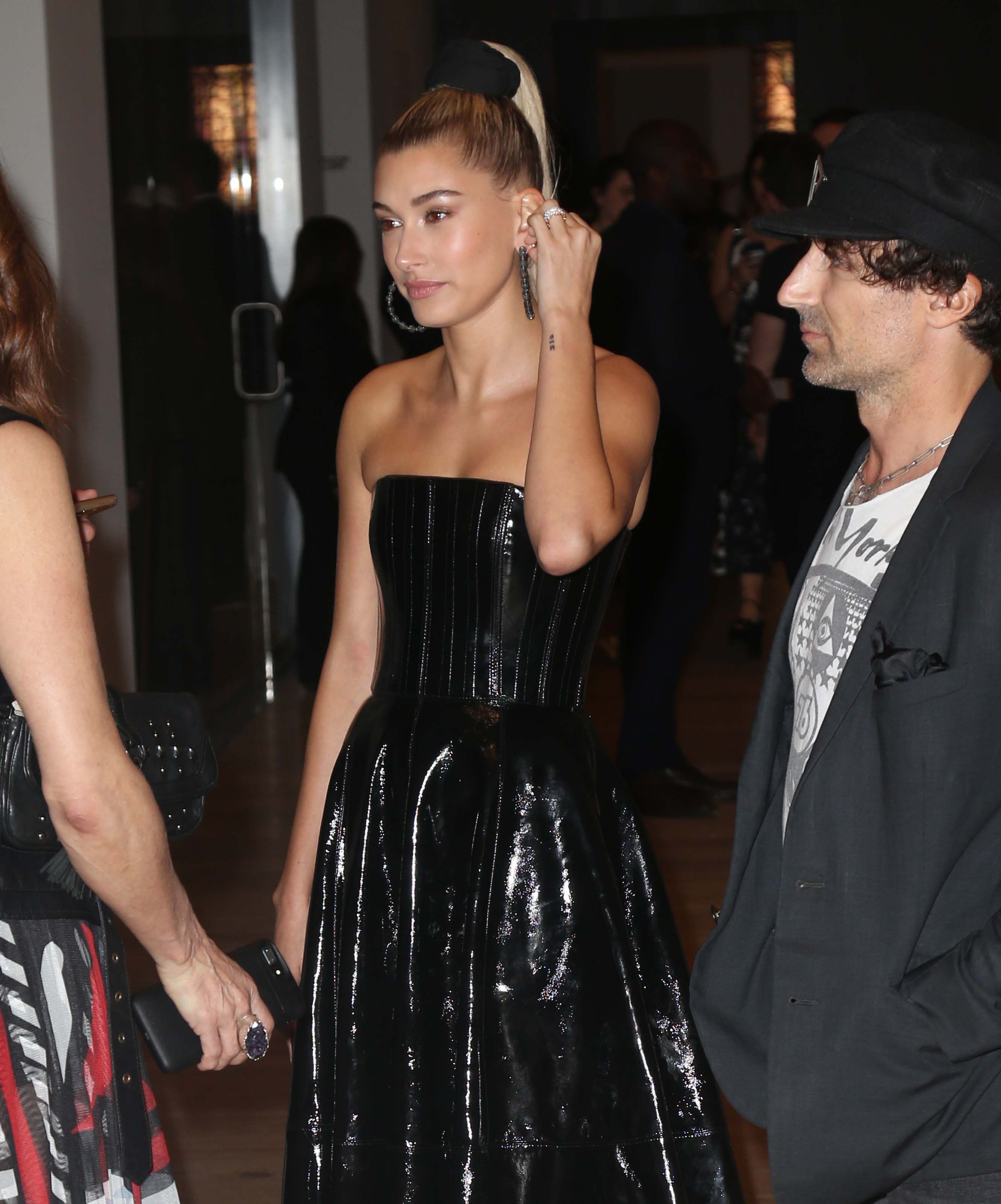 Hailey Baldwin attends The Whitney Museum Gala