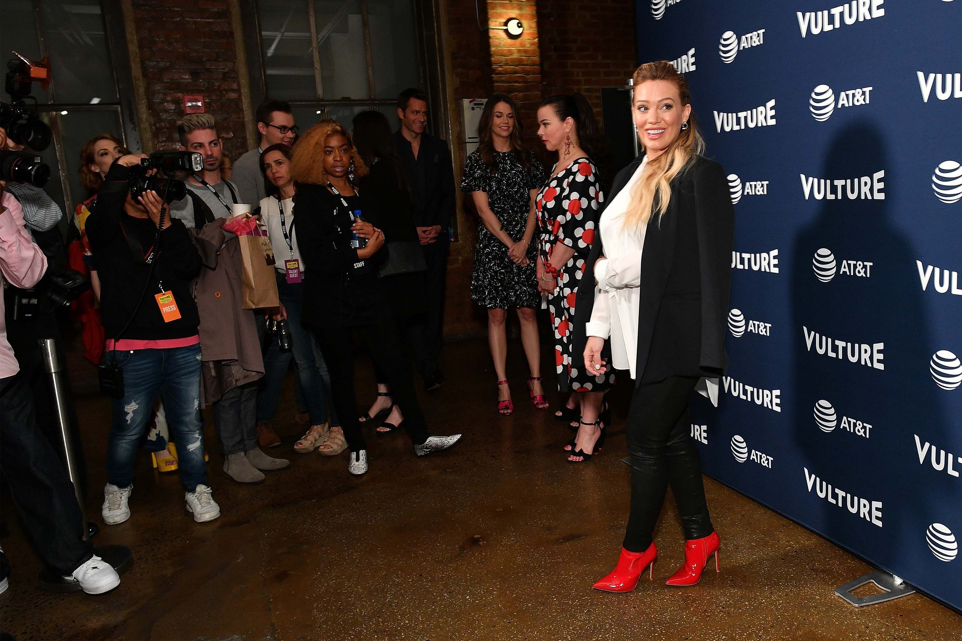 Hilary Duff attends Vulture Festival