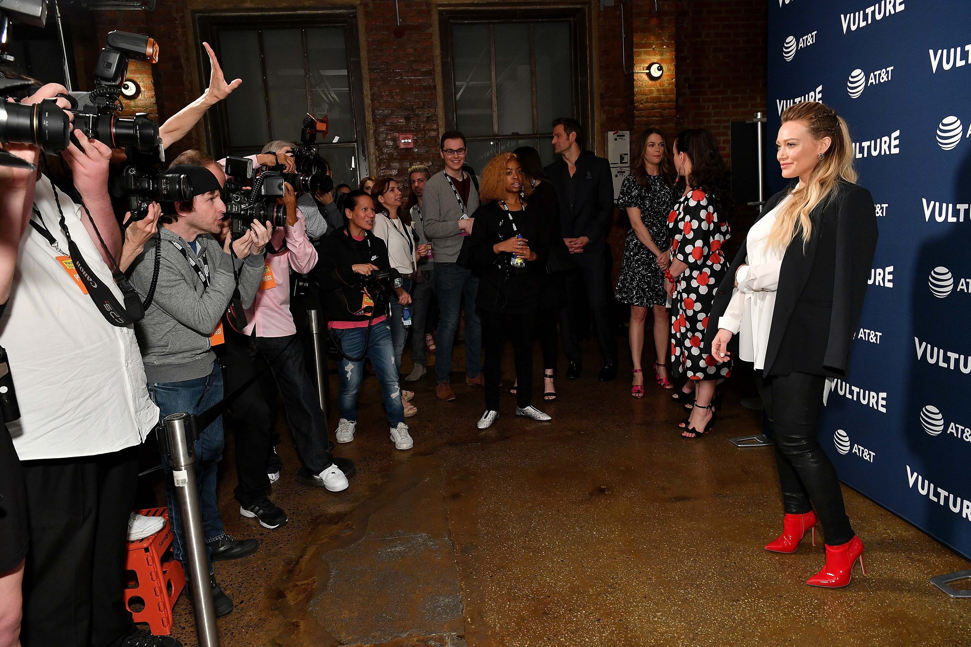 Hilary Duff attends Vulture Festival