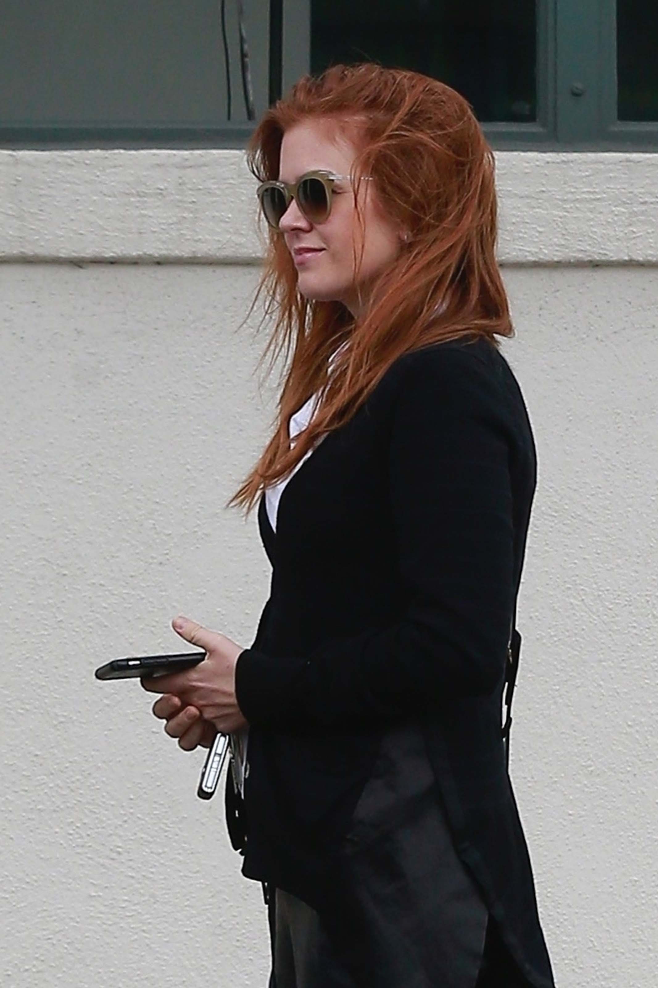 Isla Fisher running errands in Beverly Hills