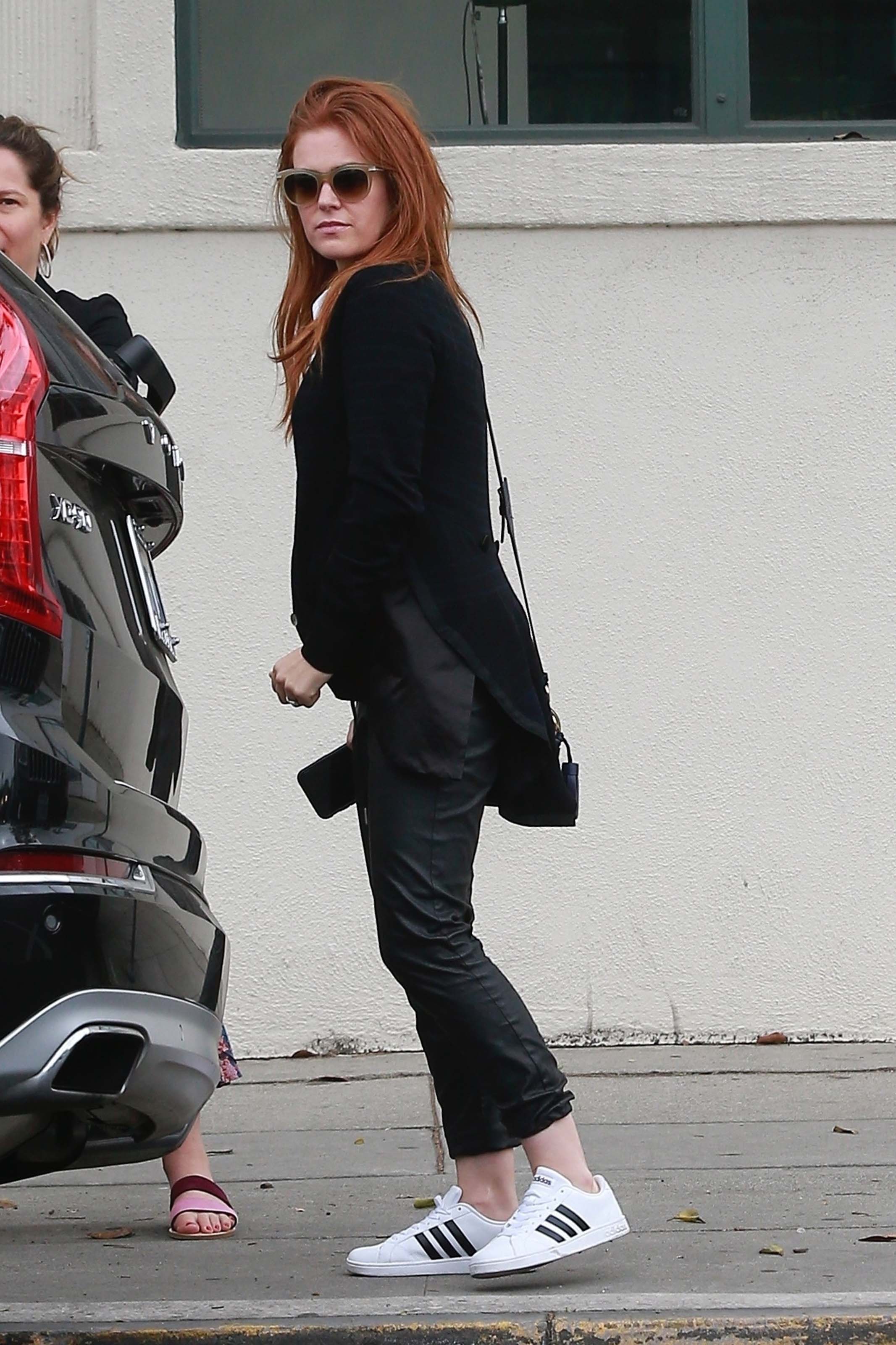 Isla Fisher running errands in Beverly Hills