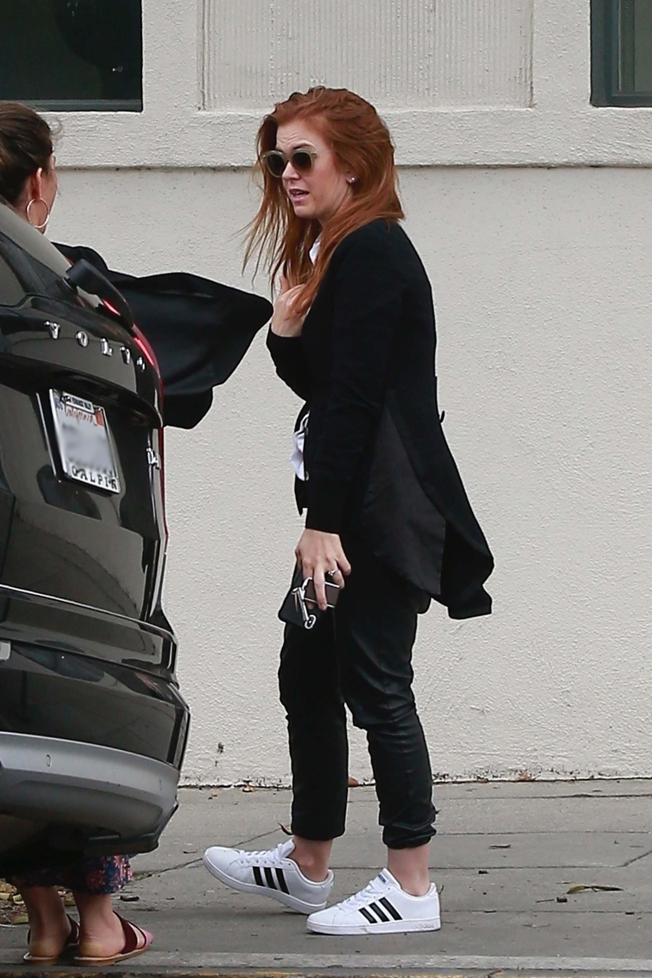 Isla Fisher running errands in Beverly Hills