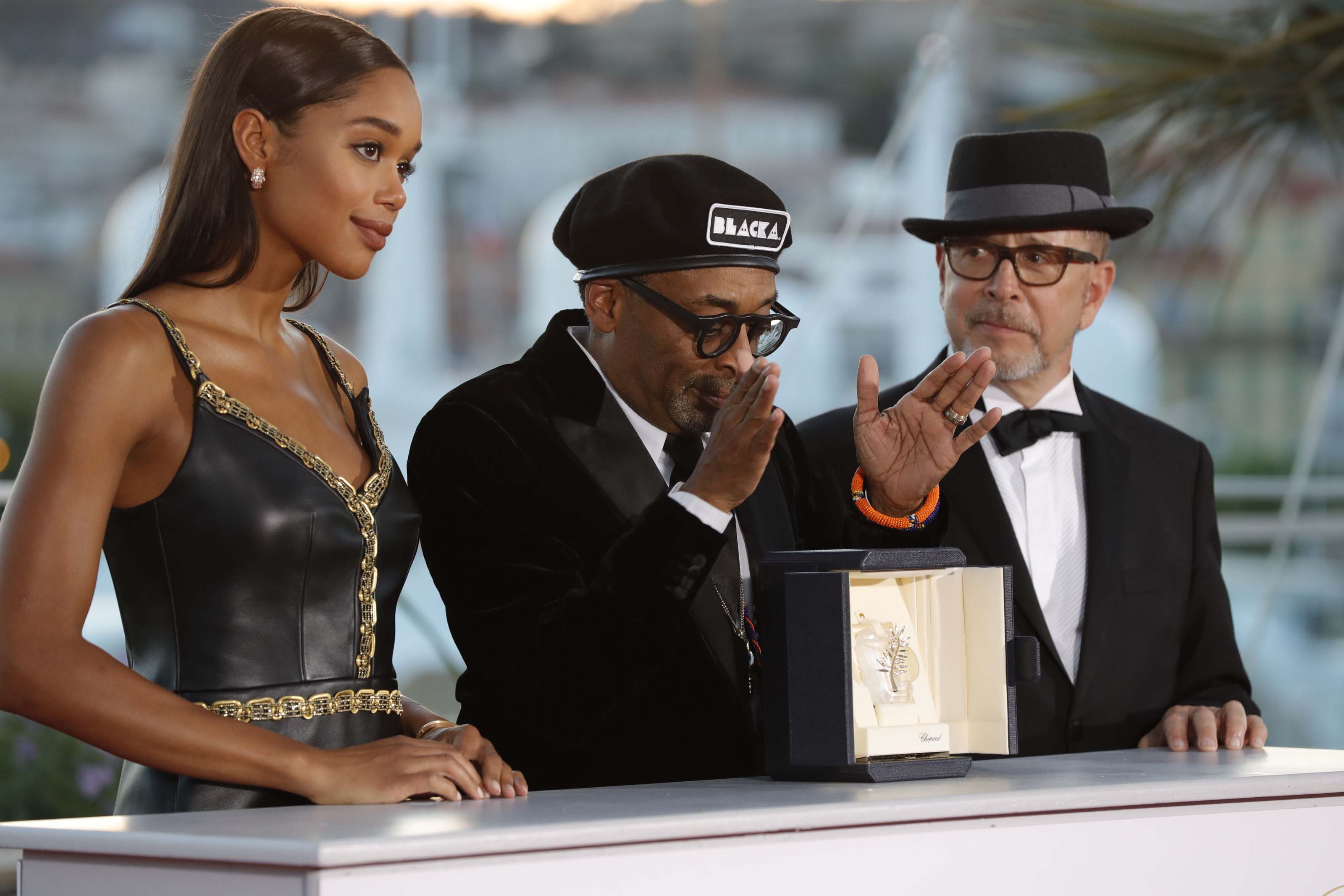 Laura Harrier at Closing Ceremony during the 71st annual Cannes Film Festival