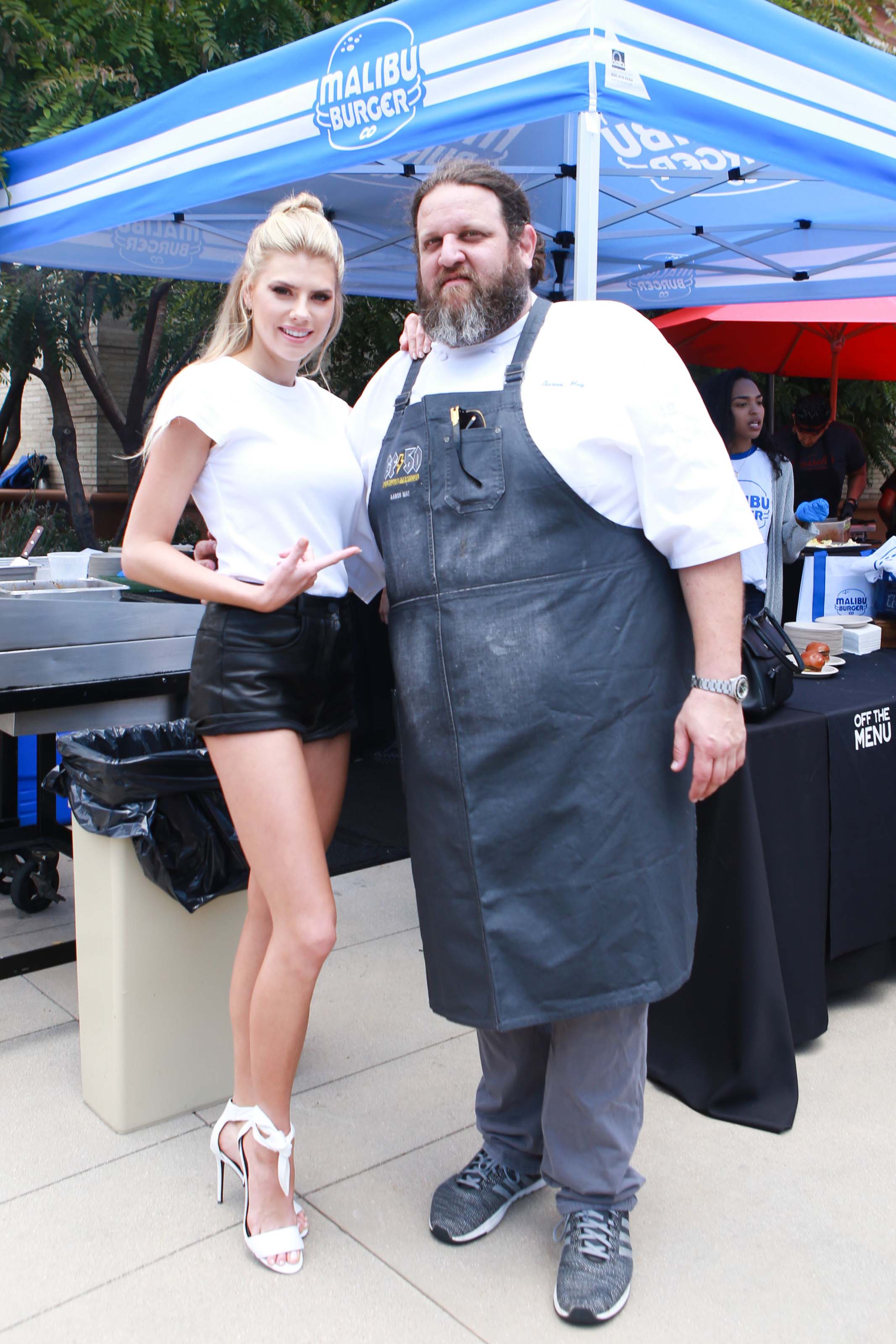 Charlotte McKinney attends Off The Menu & Postmates