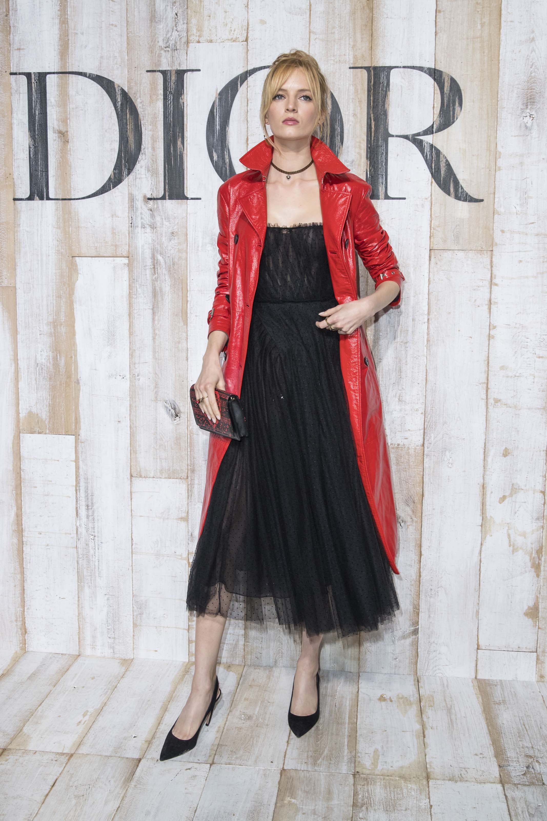 Daria Strokous attends Christian Dior Couture Cruise Collection Photocall