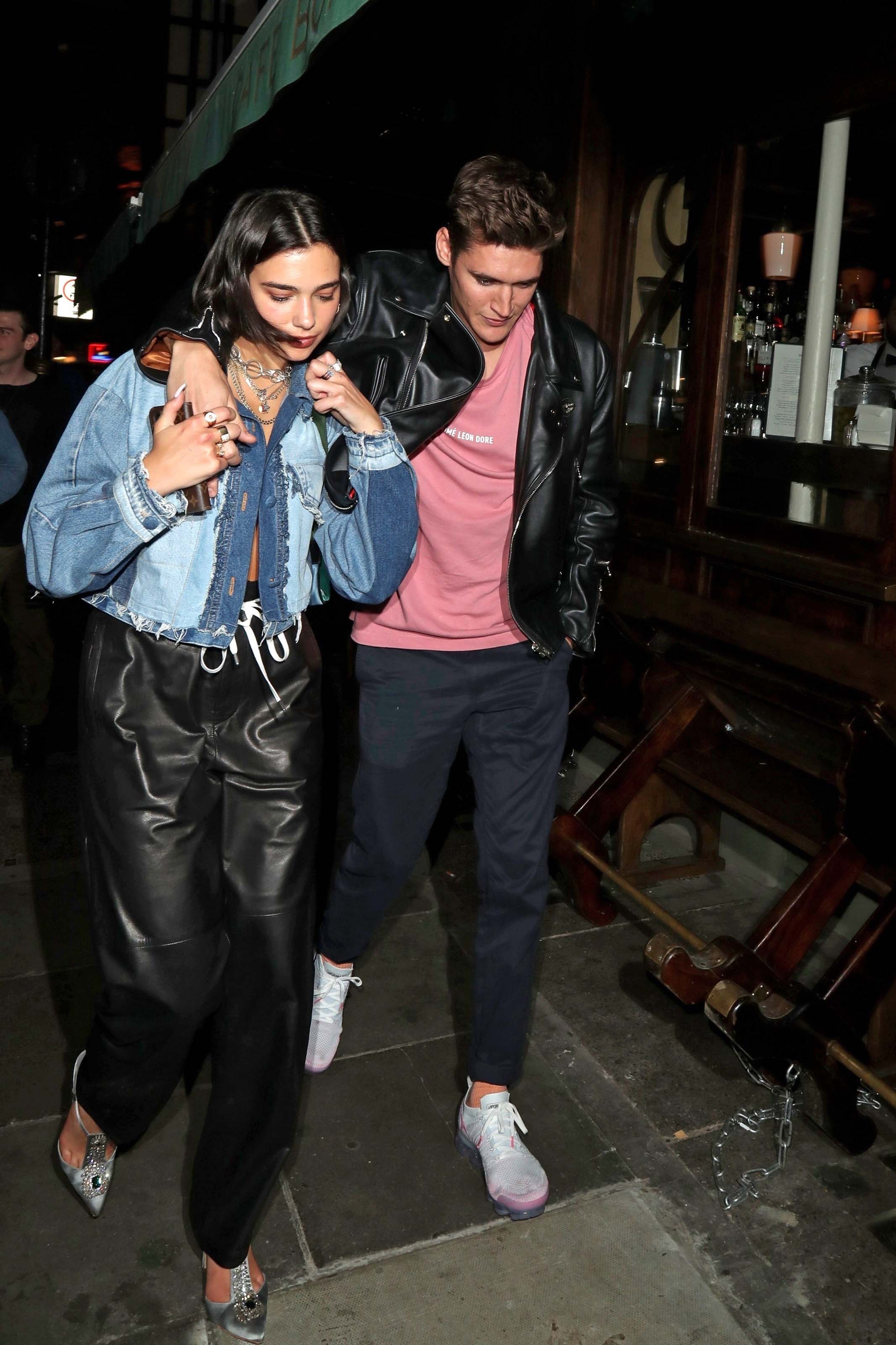 Dua Lipa at Soho House in London