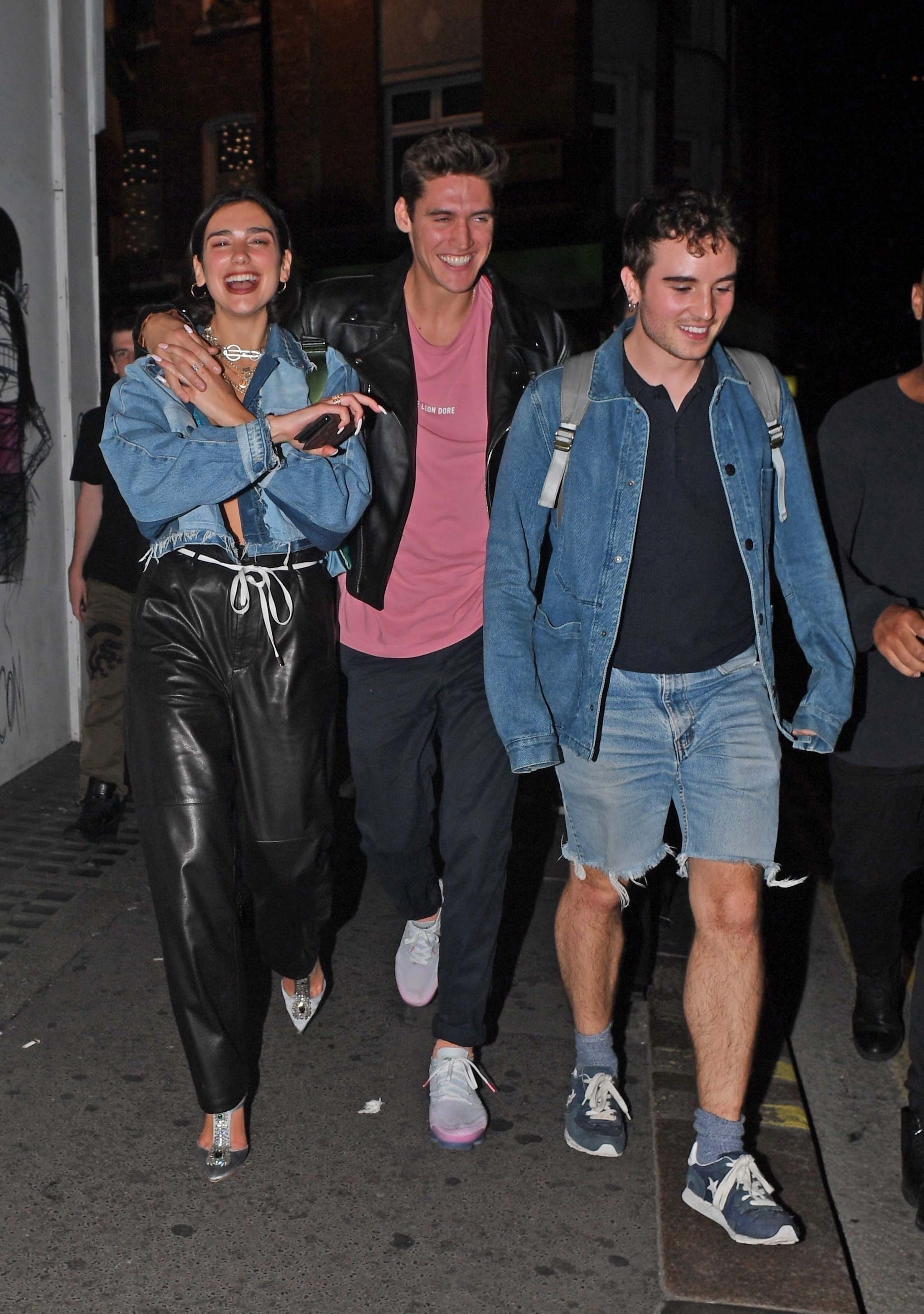 Dua Lipa at Soho House in London