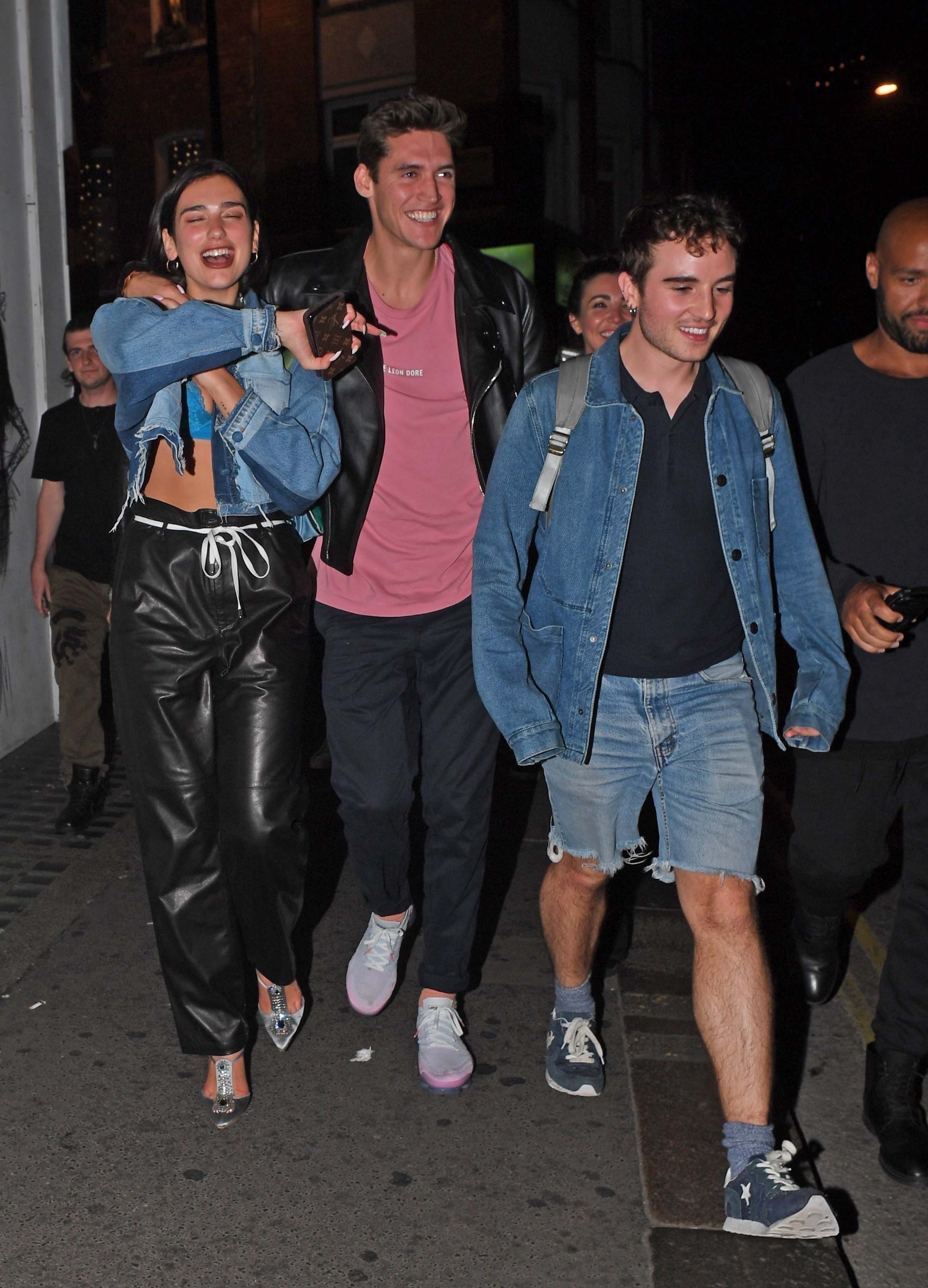 Dua Lipa at Soho House in London