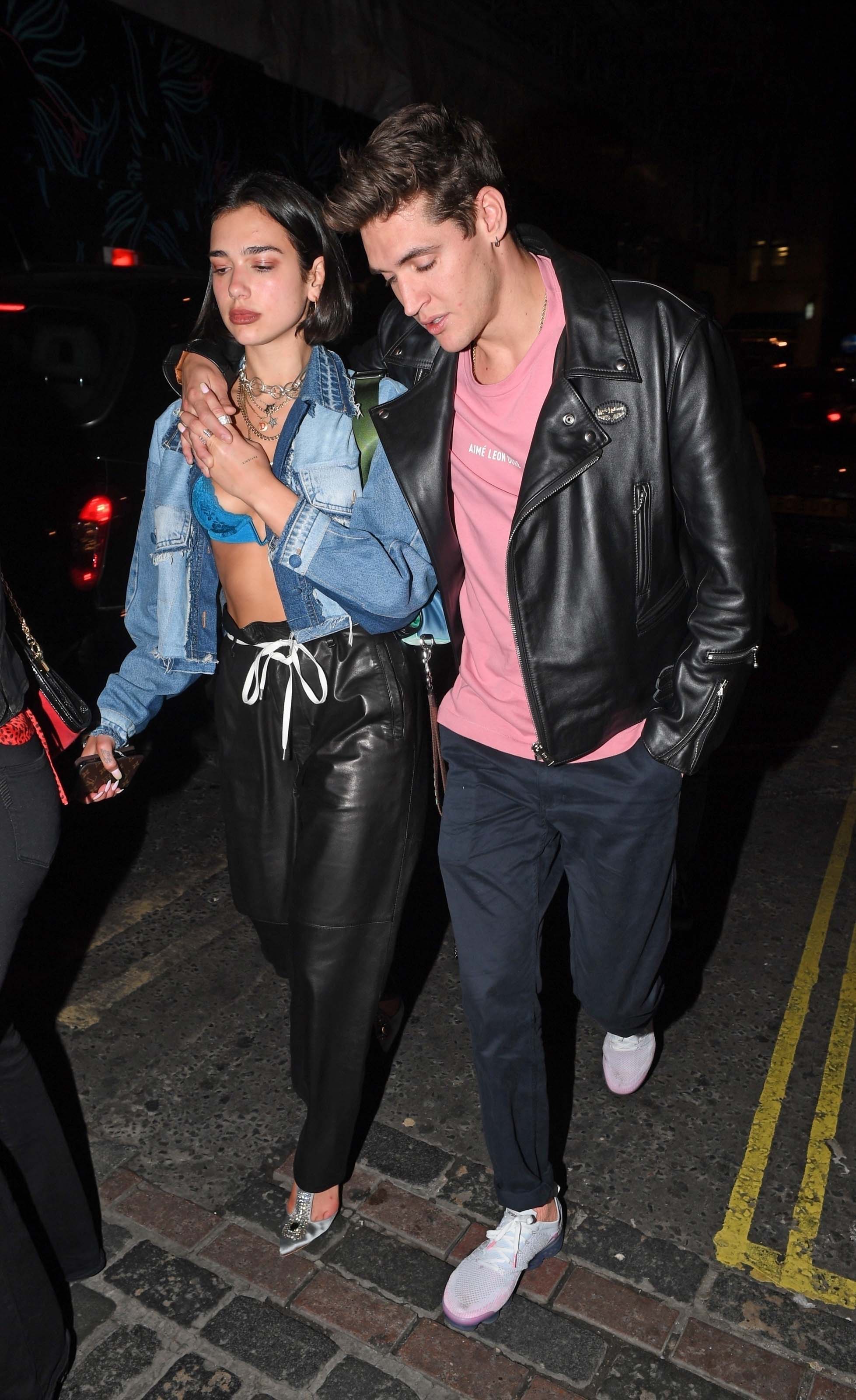 Dua Lipa at Soho House in London