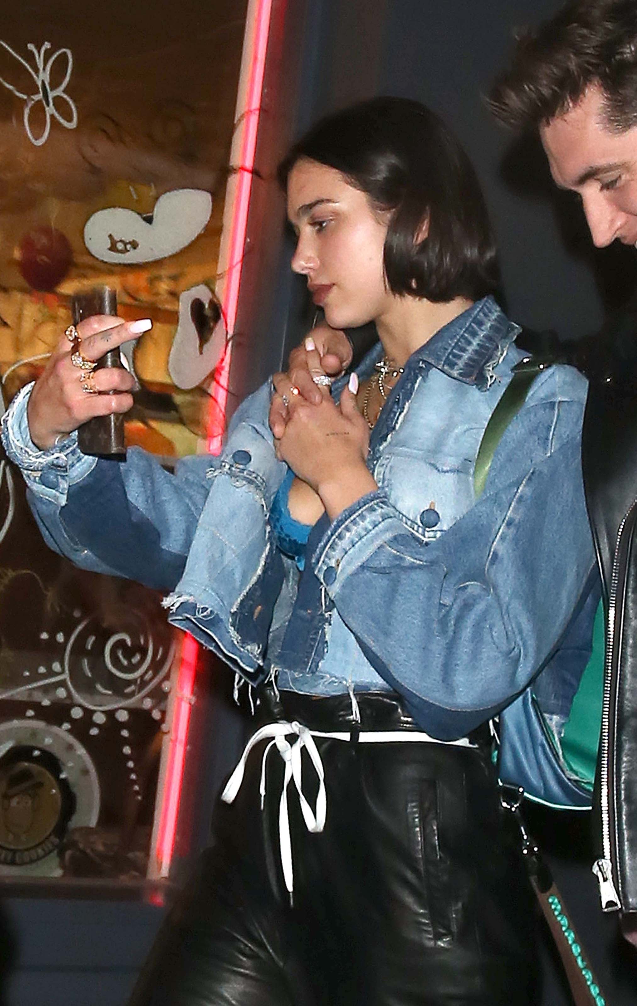 Dua Lipa at Soho House in London