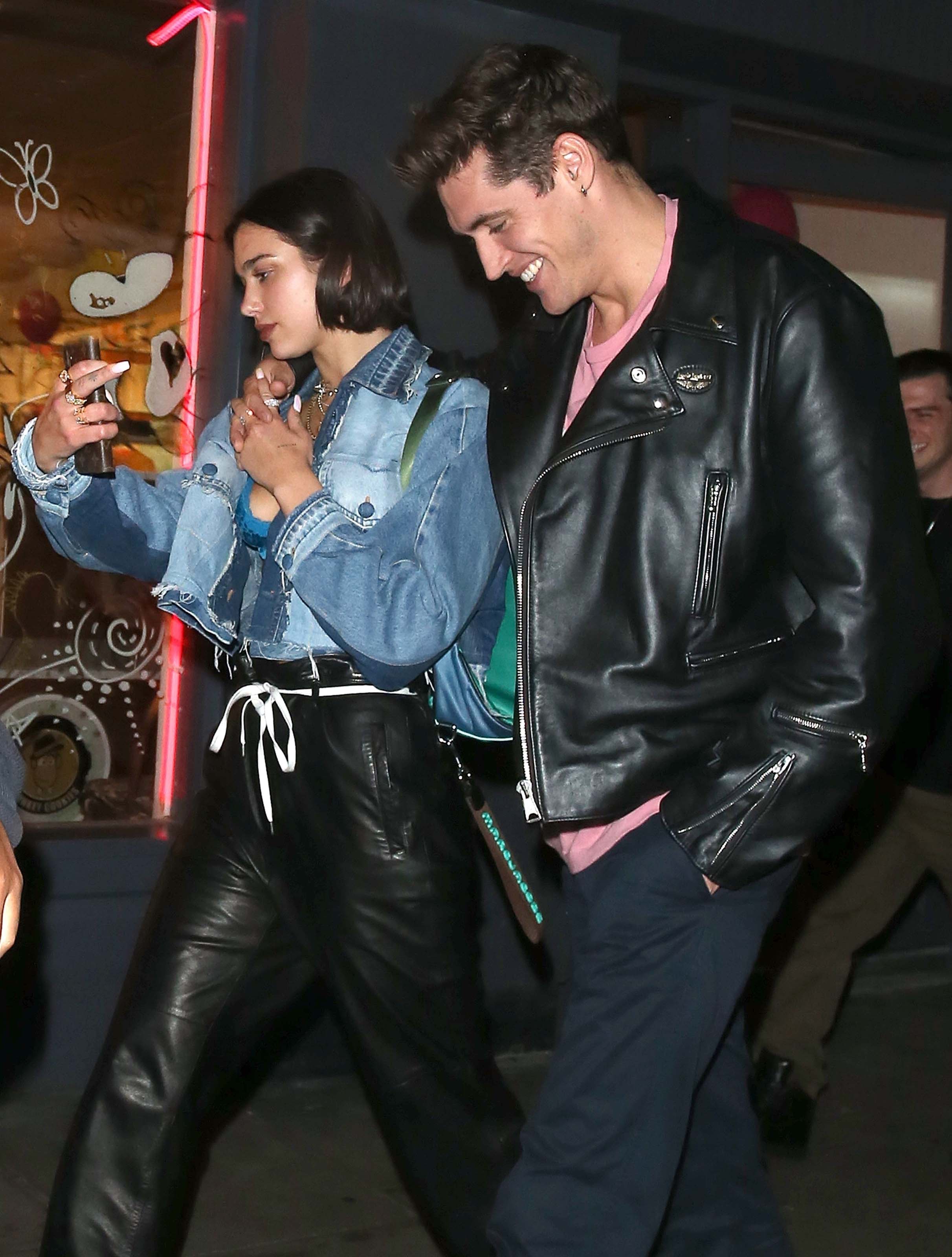 Dua Lipa at Soho House in London