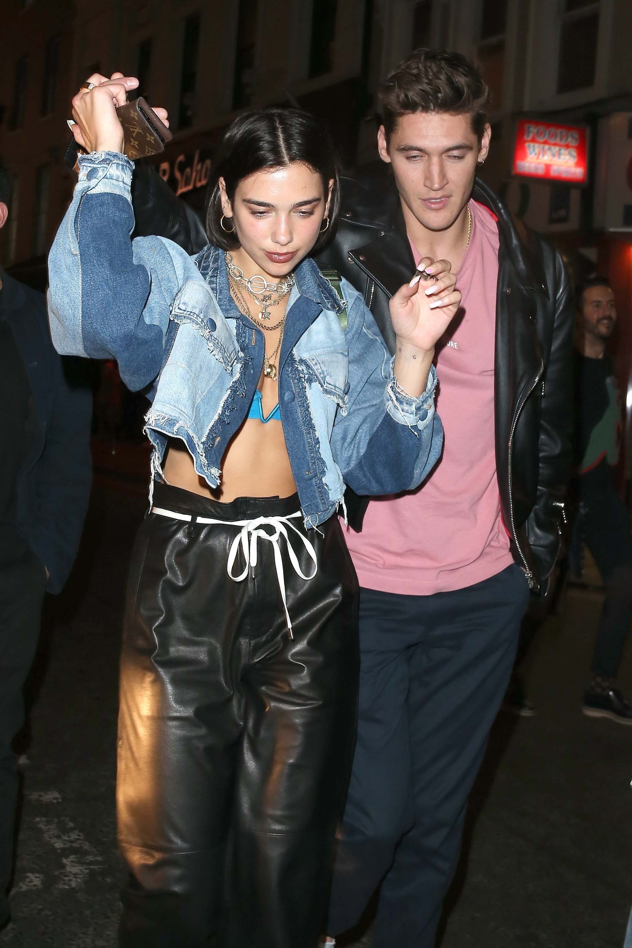 Dua Lipa at Soho House in London
