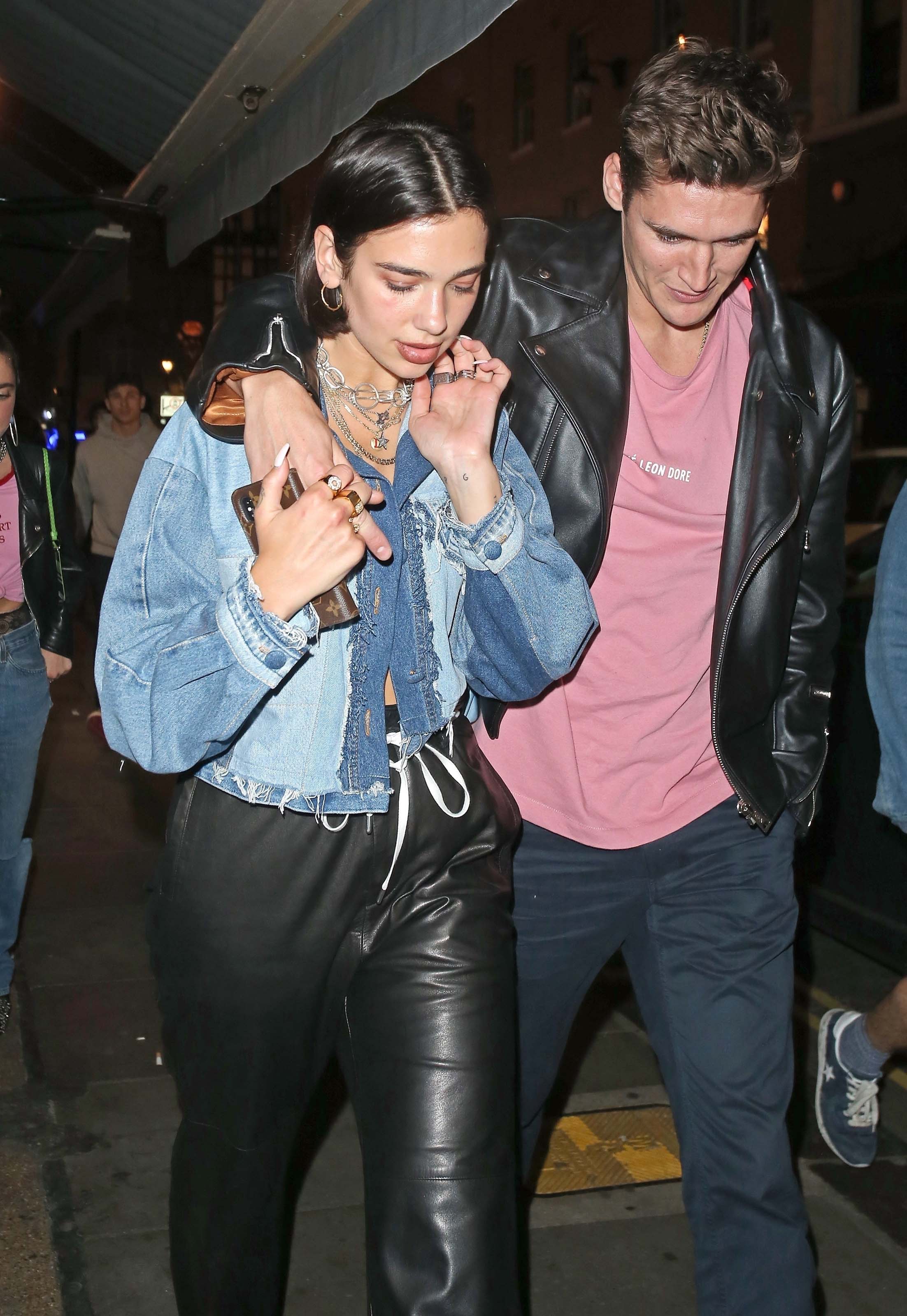 Dua Lipa at Soho House in London