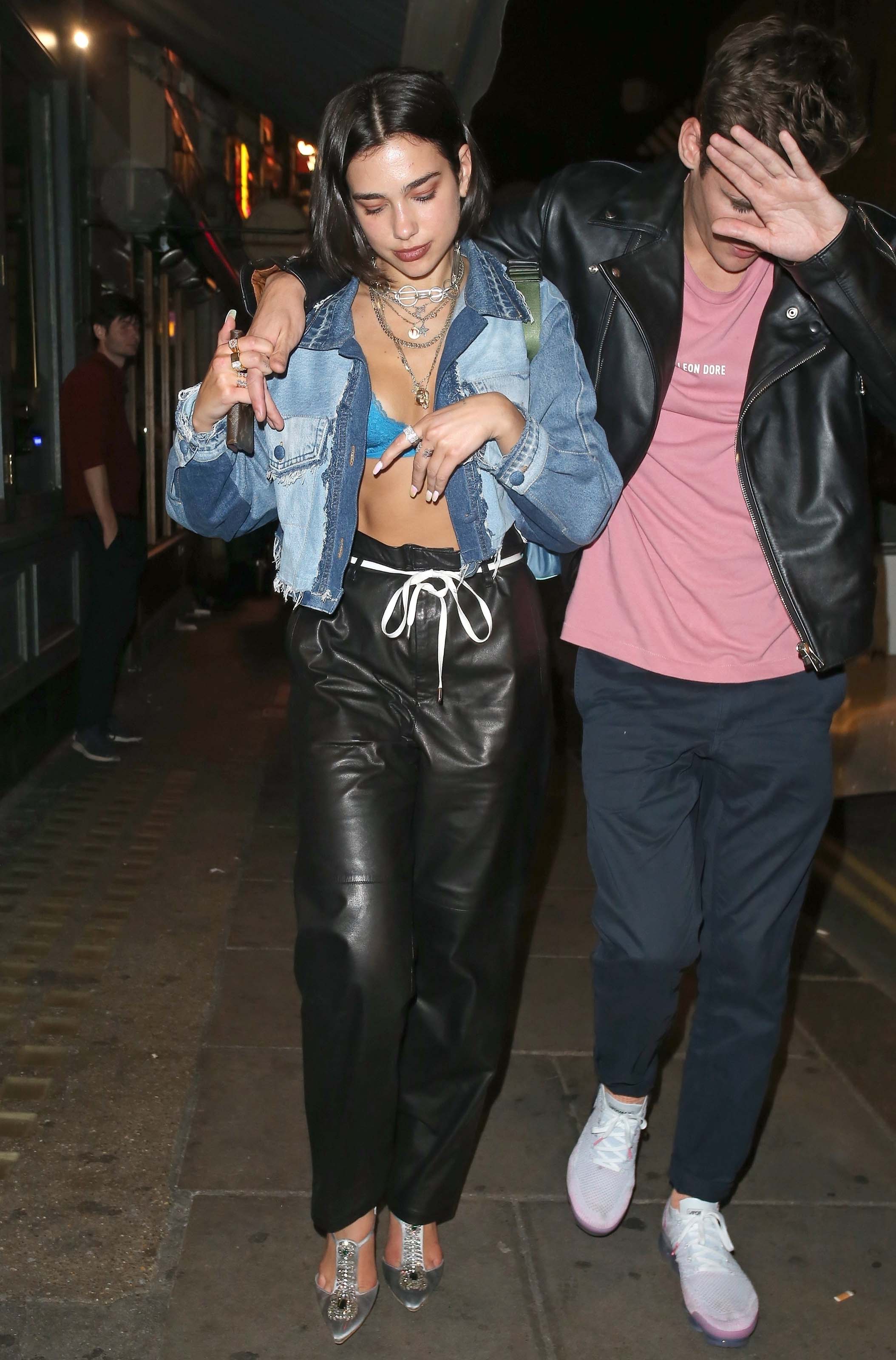 Dua Lipa at Soho House in London