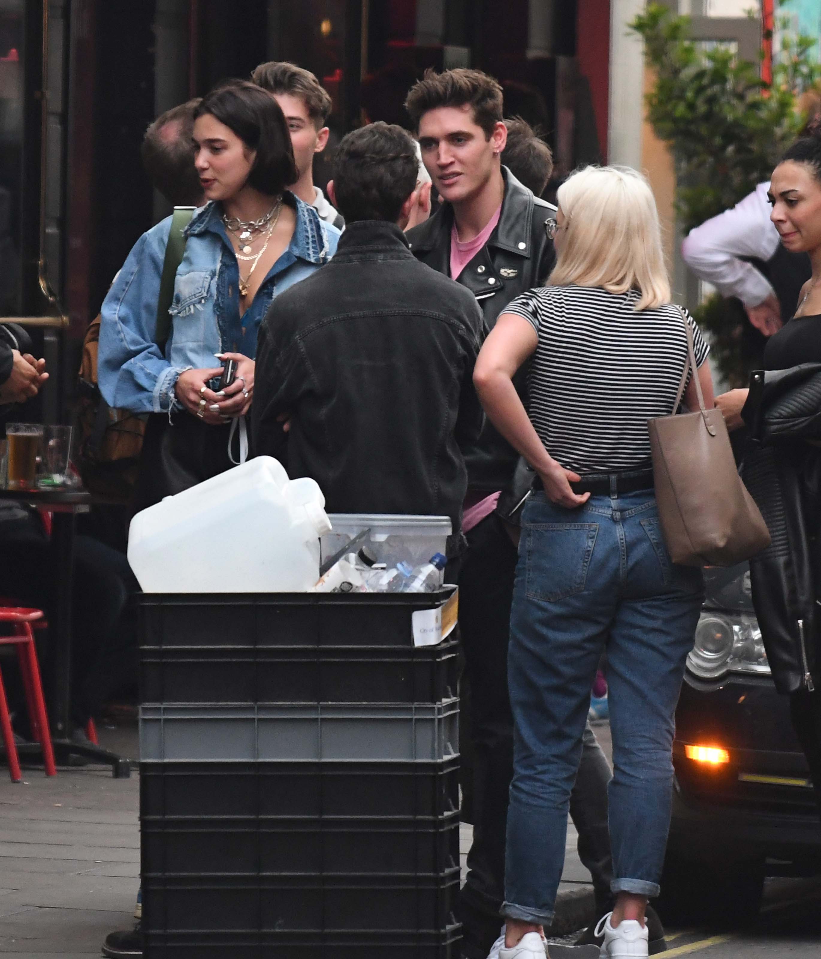 Dua Lipa at Soho House in London