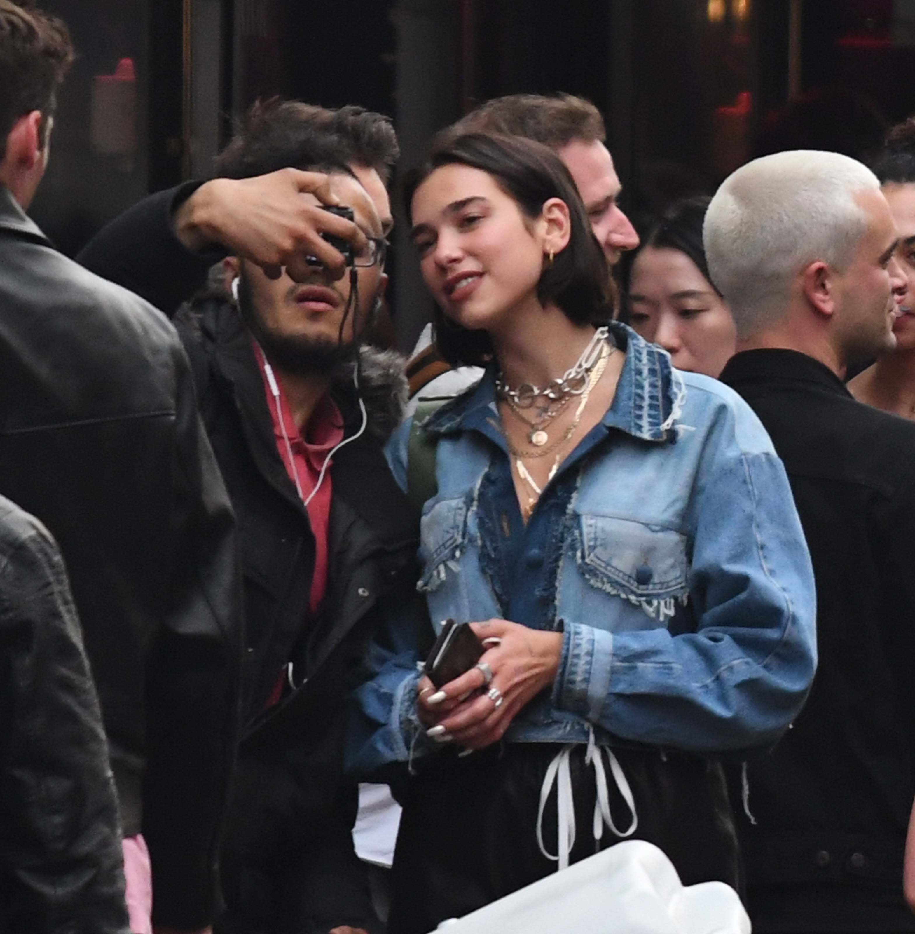 Dua Lipa at Soho House in London