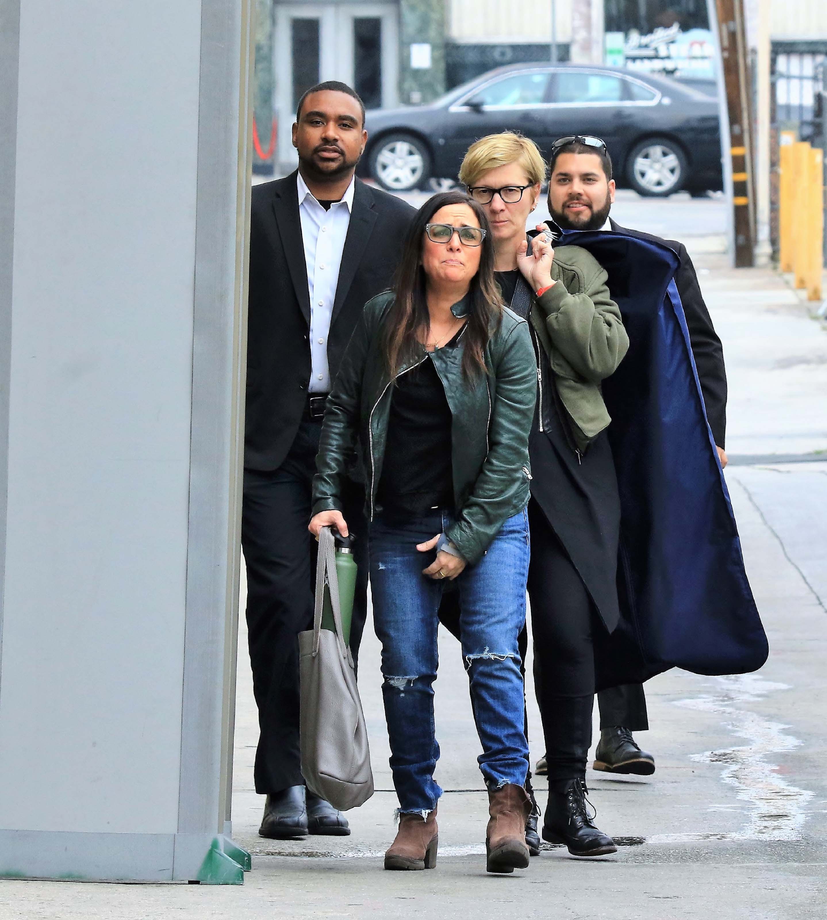 Keri Russell arriving at Jimmy Kimmel Live