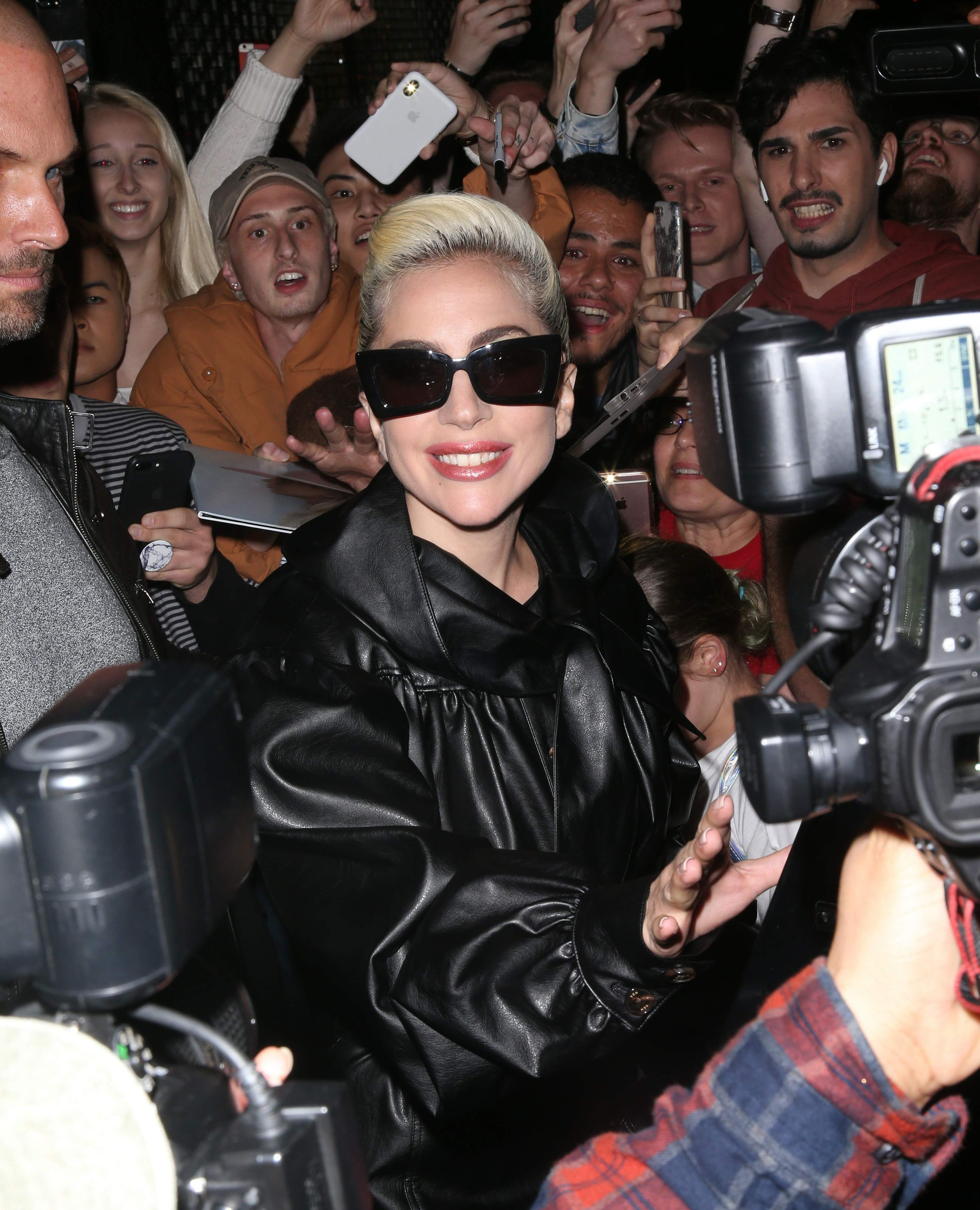 Lady Gaga leaving Electric Lady Studios