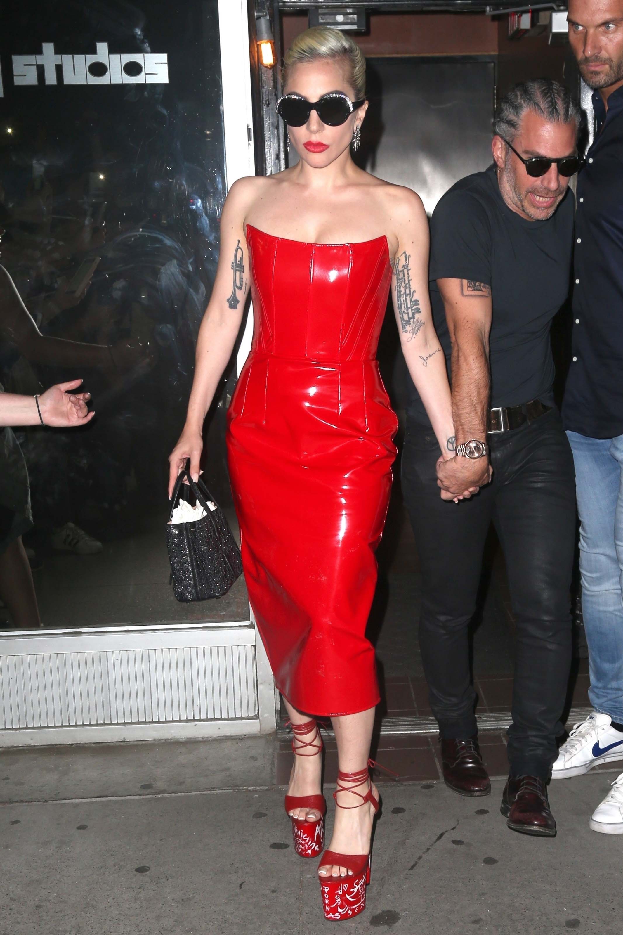 Lady Gaga seen in New York