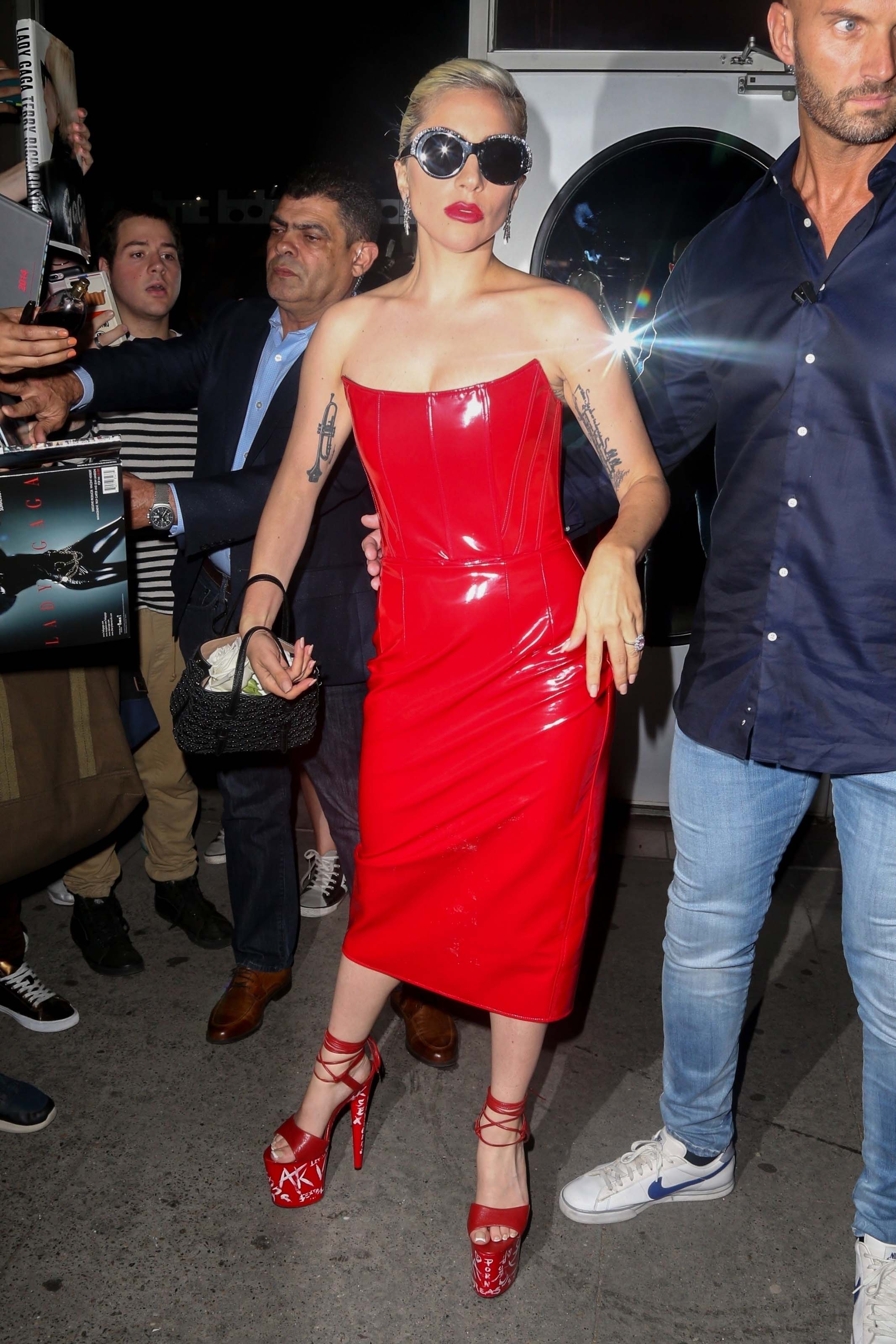 Lady Gaga seen in New York