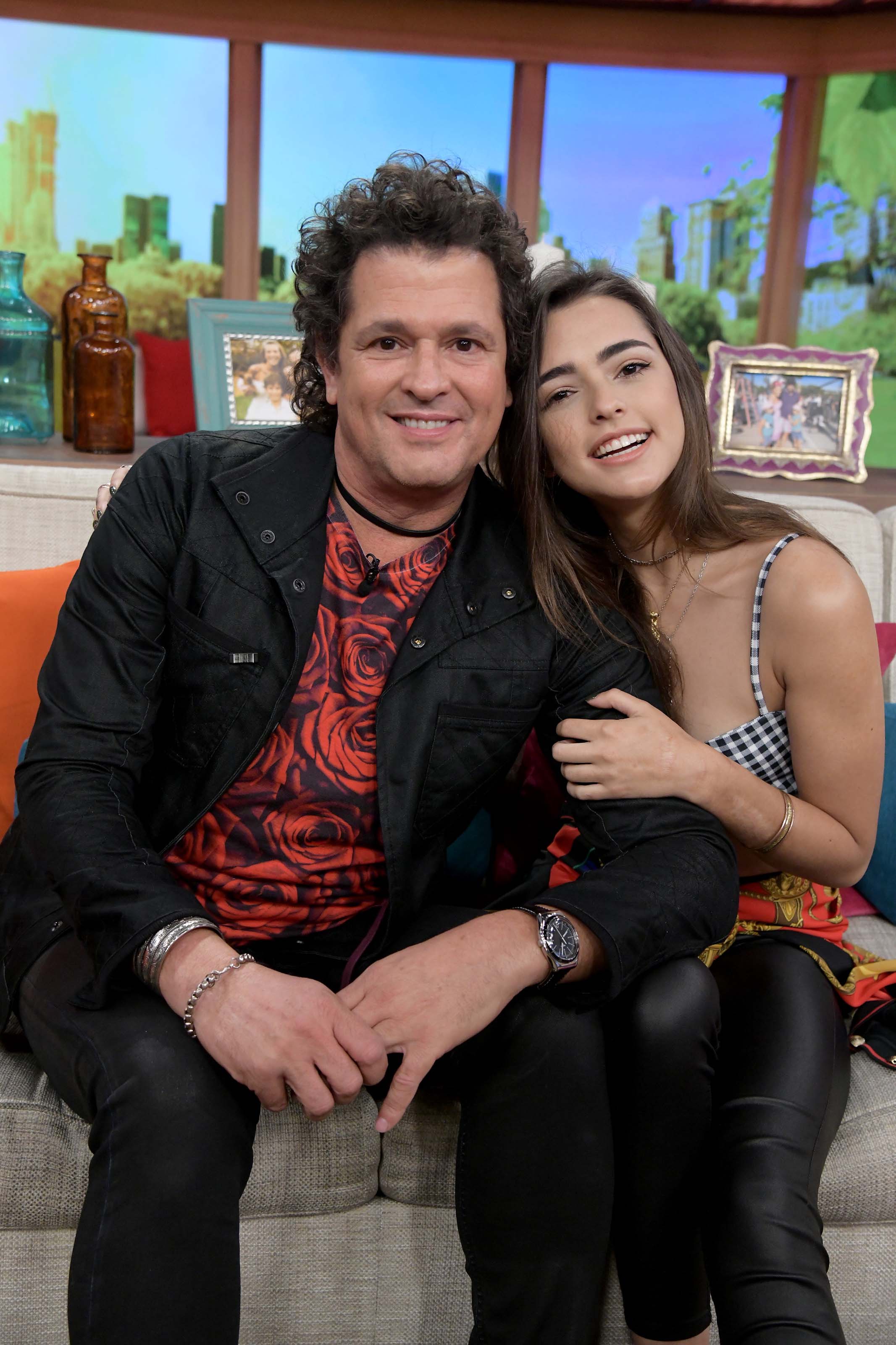 Lucy Vives at Despierta America TV show