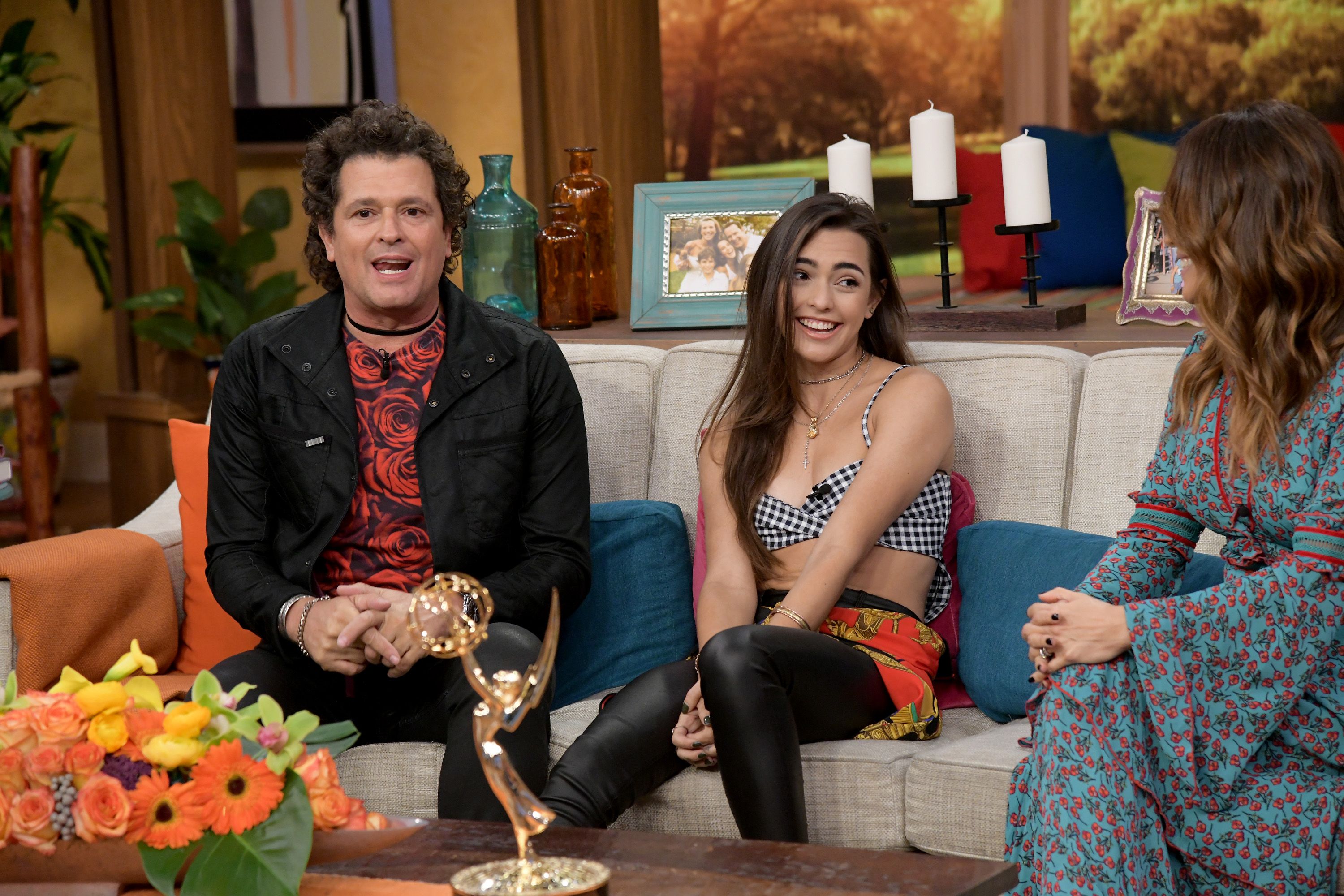 Lucy Vives at Despierta America TV show