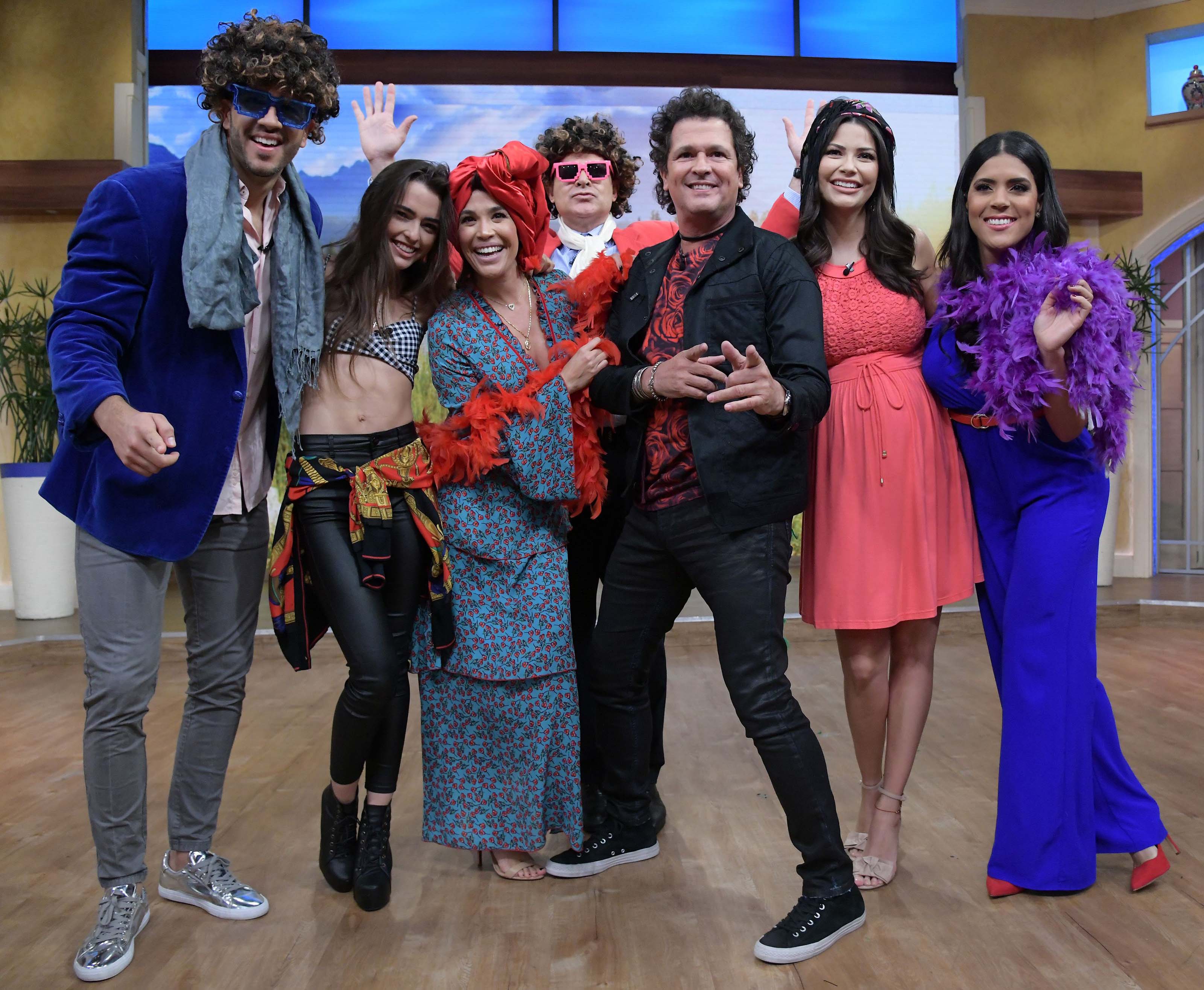 Lucy Vives at Despierta America TV show