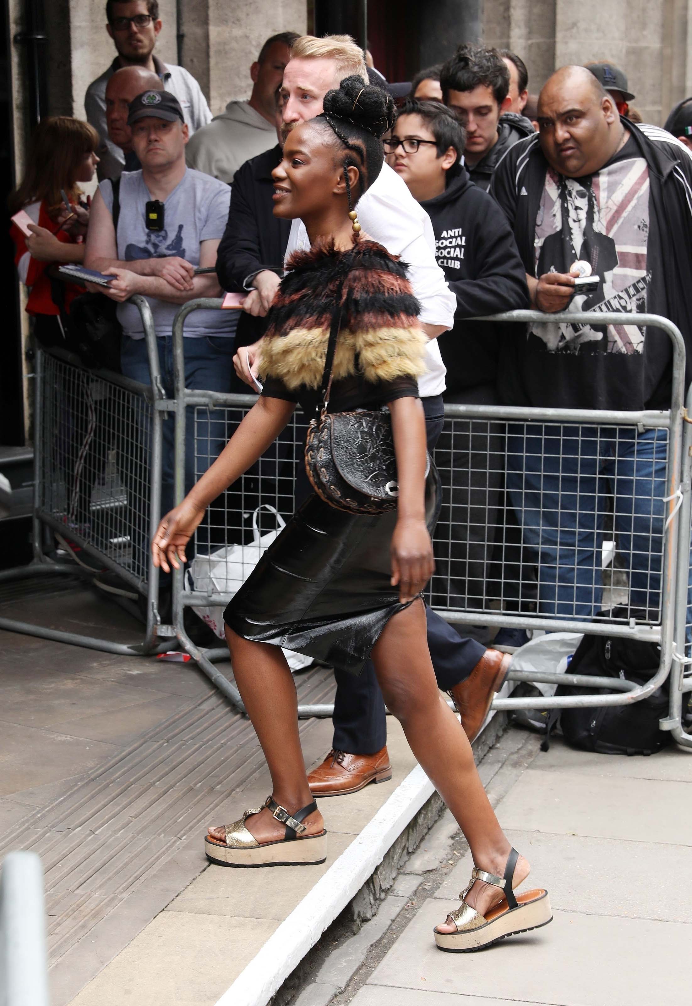 Shingai Shoniwa attends Ivor Novello Awards