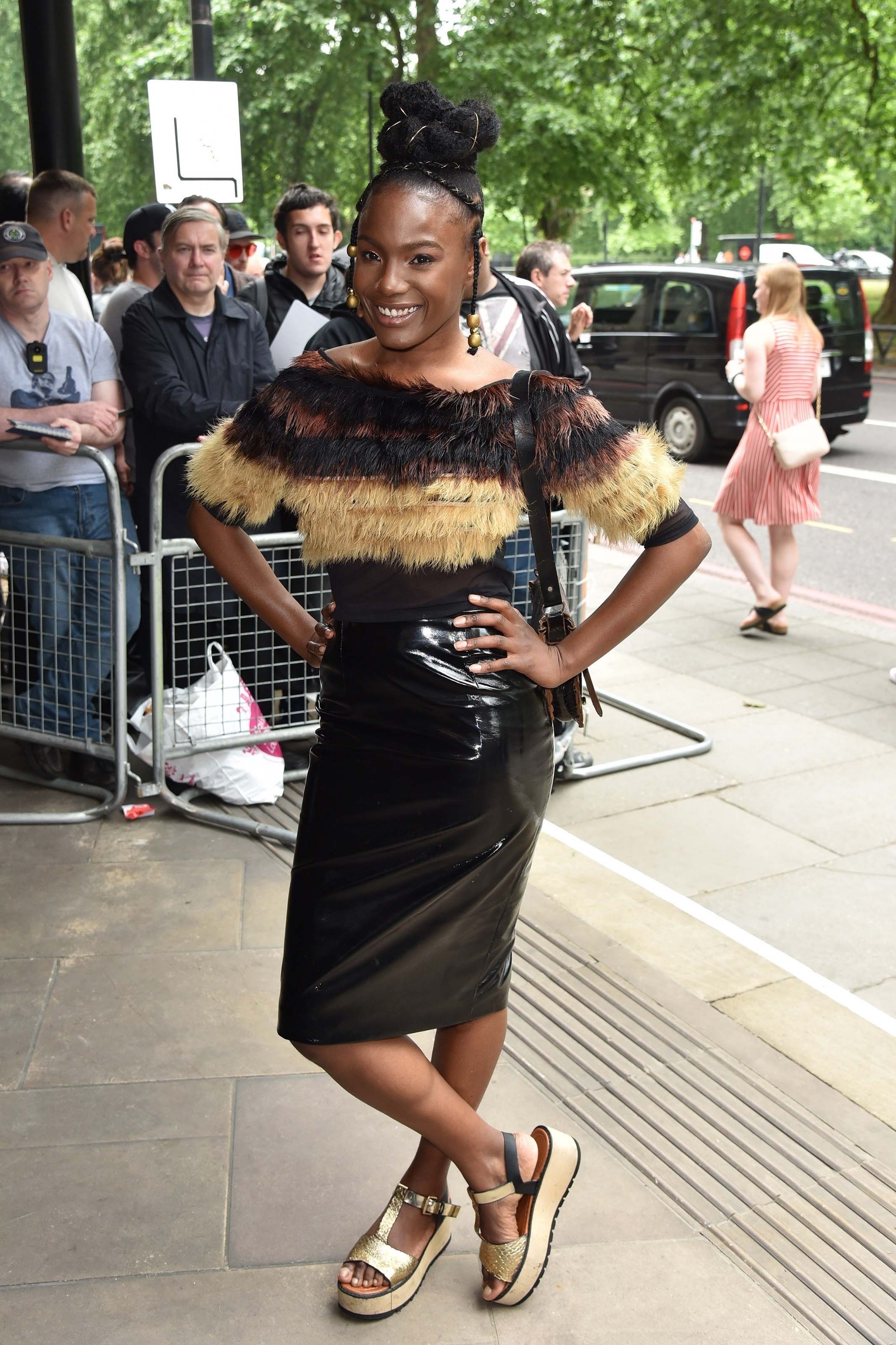 Shingai Shoniwa attends Ivor Novello Awards