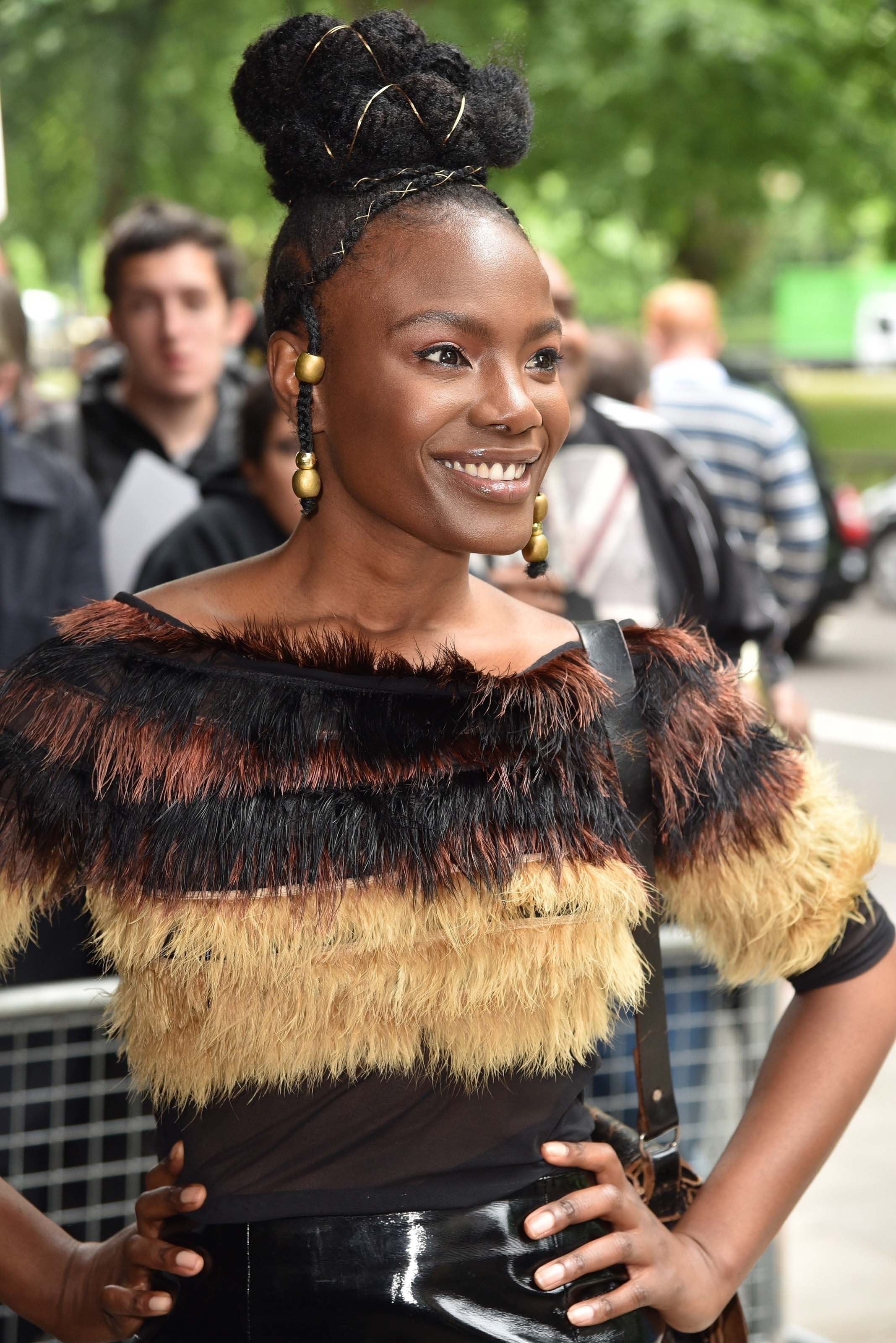 Shingai Shoniwa attends Ivor Novello Awards