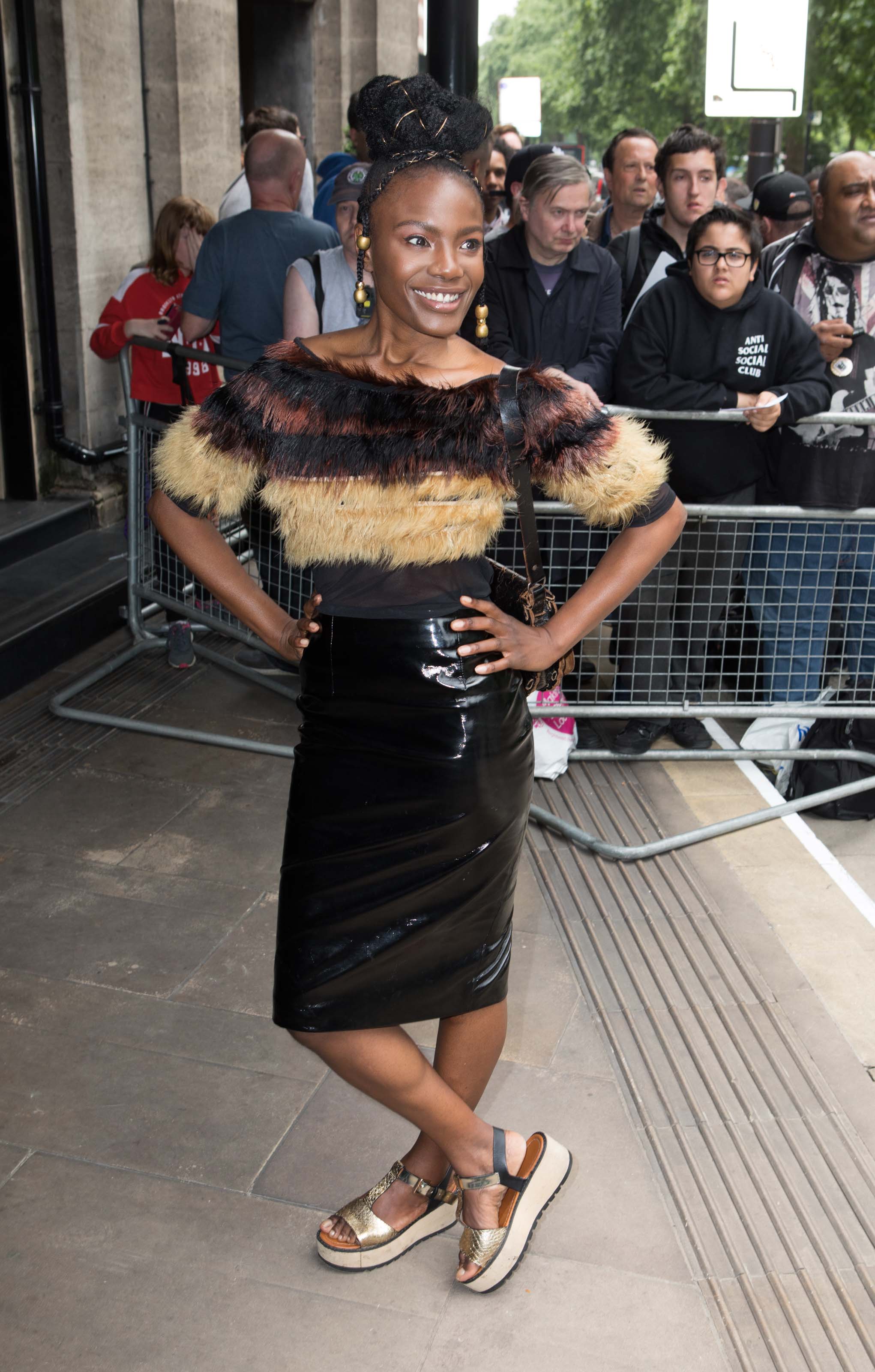 Shingai Shoniwa attends Ivor Novello Awards